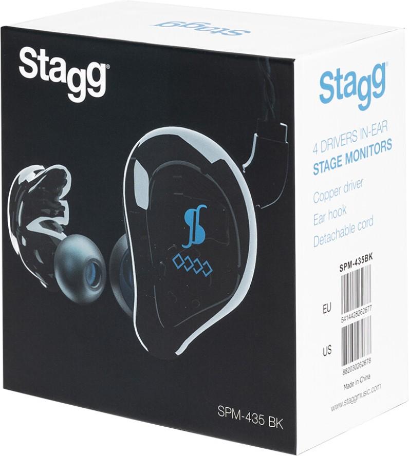 Stagg SPM-435BK In Ear Monitors in Black - SPM-435BK (8).jpg