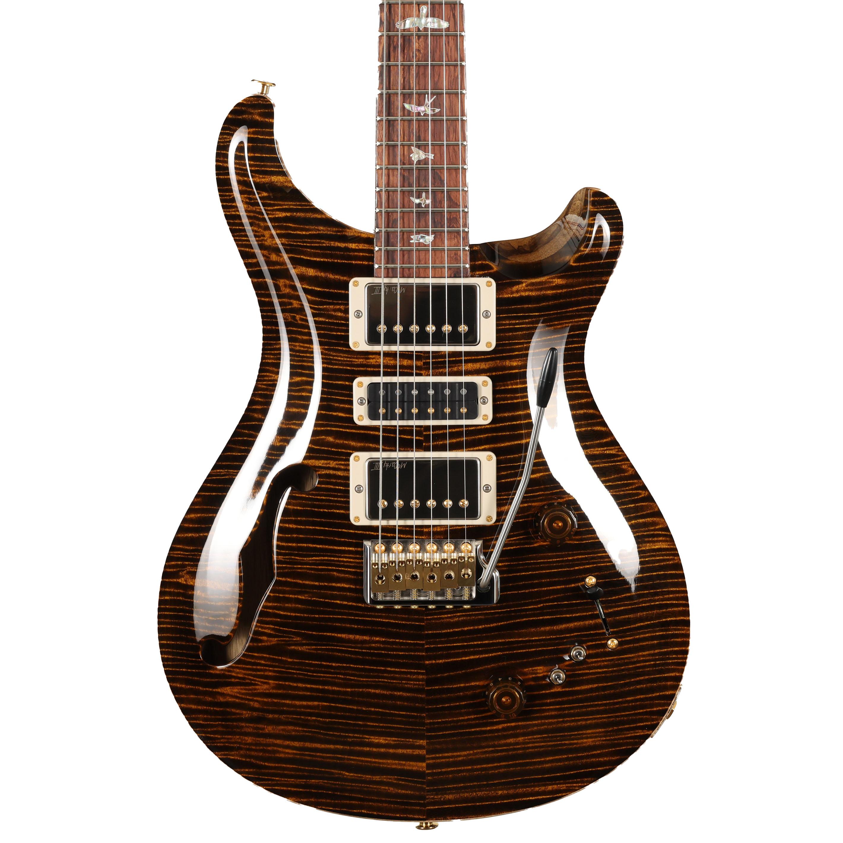 PRS 40th Anniversary Special Semi-Hollow Electric Guitar in Yellow Tiger - 0419440 (3).jpg