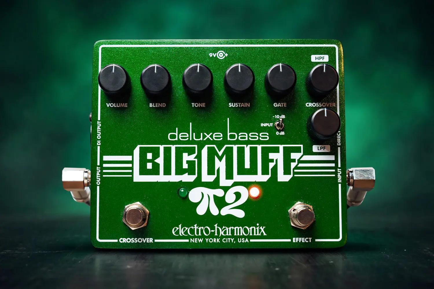 Electro Harmonix Deluxe Bass Big Muff Pi 2 Bass Fuzz Pedal
