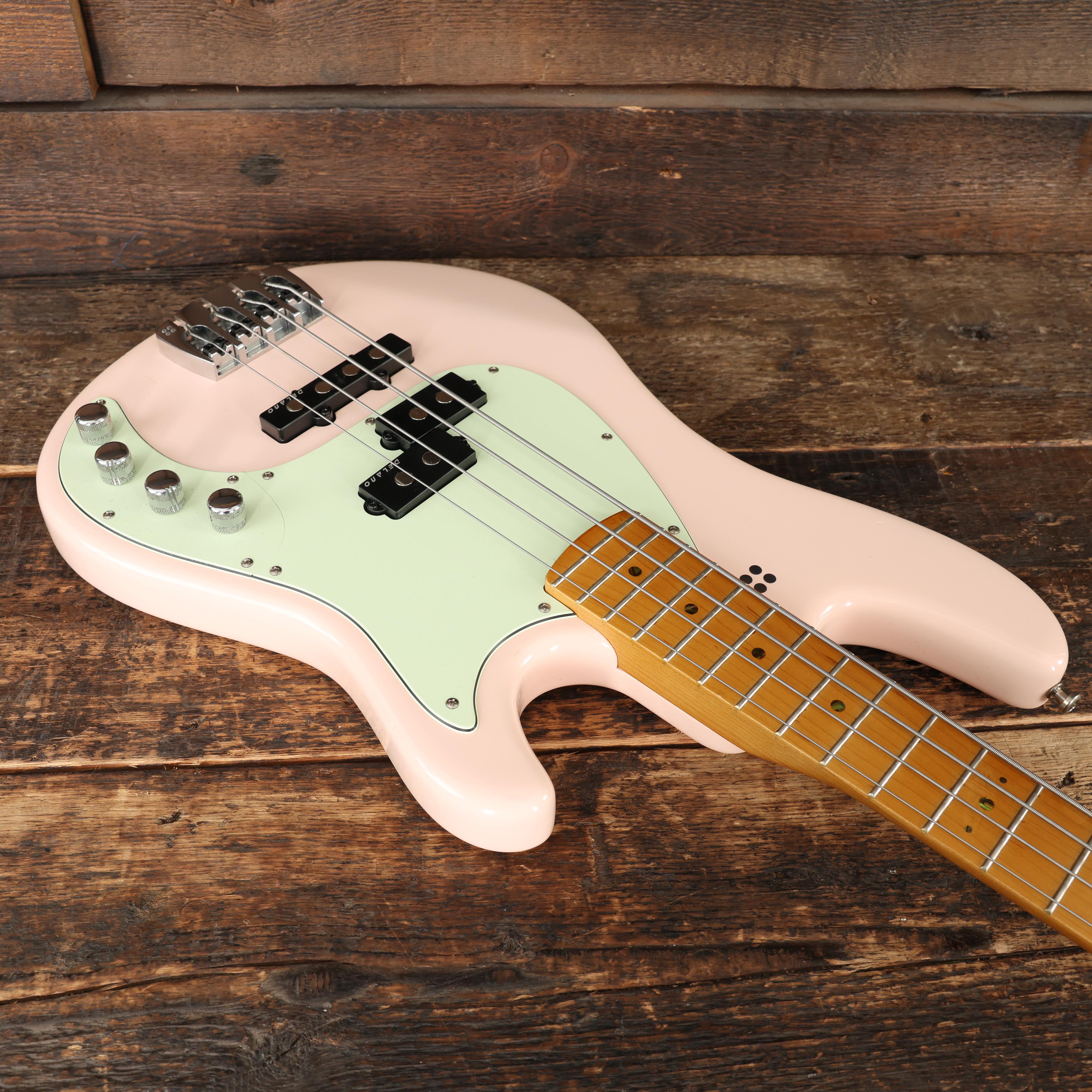 Sandberg California V VT Bass Guitar in Soft Aged Shell Pink - 48199 (11).JPG