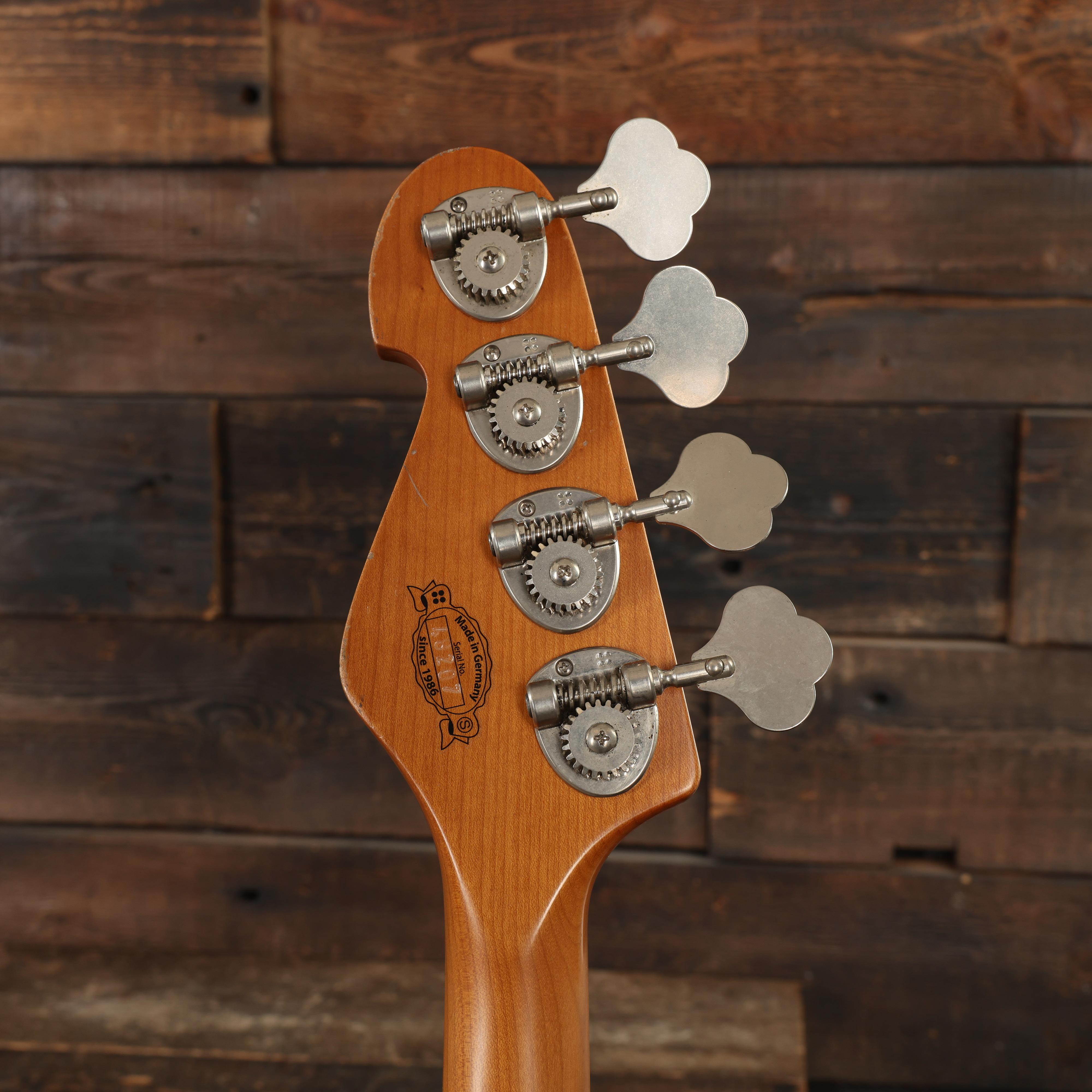Sandberg California T TT Bass Guitar in Hardcore Aged Orange Metallic - 48207 (6).JPG