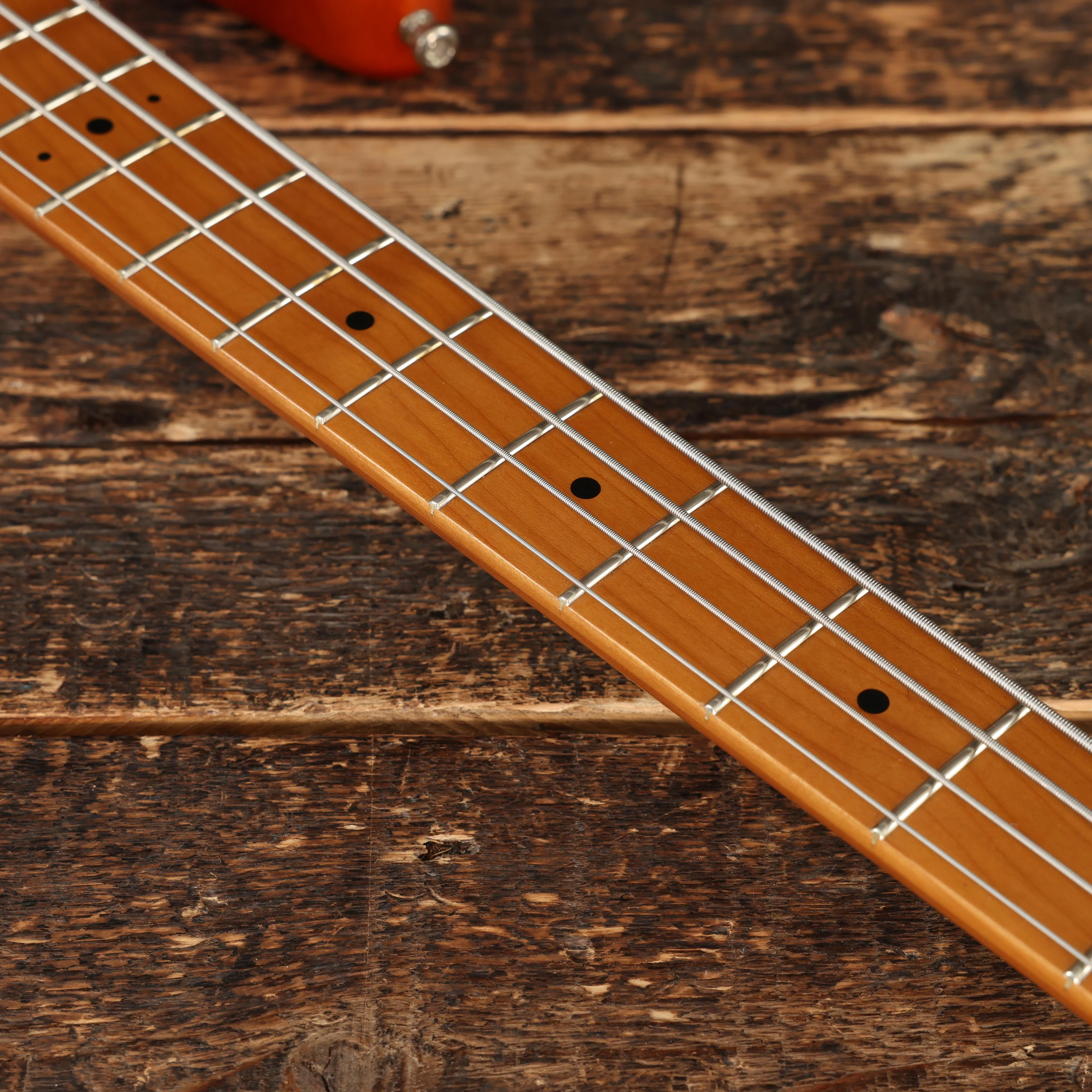 Sandberg California T TT Bass Guitar in Hardcore Aged Orange Metallic - 48207 (13).JPG