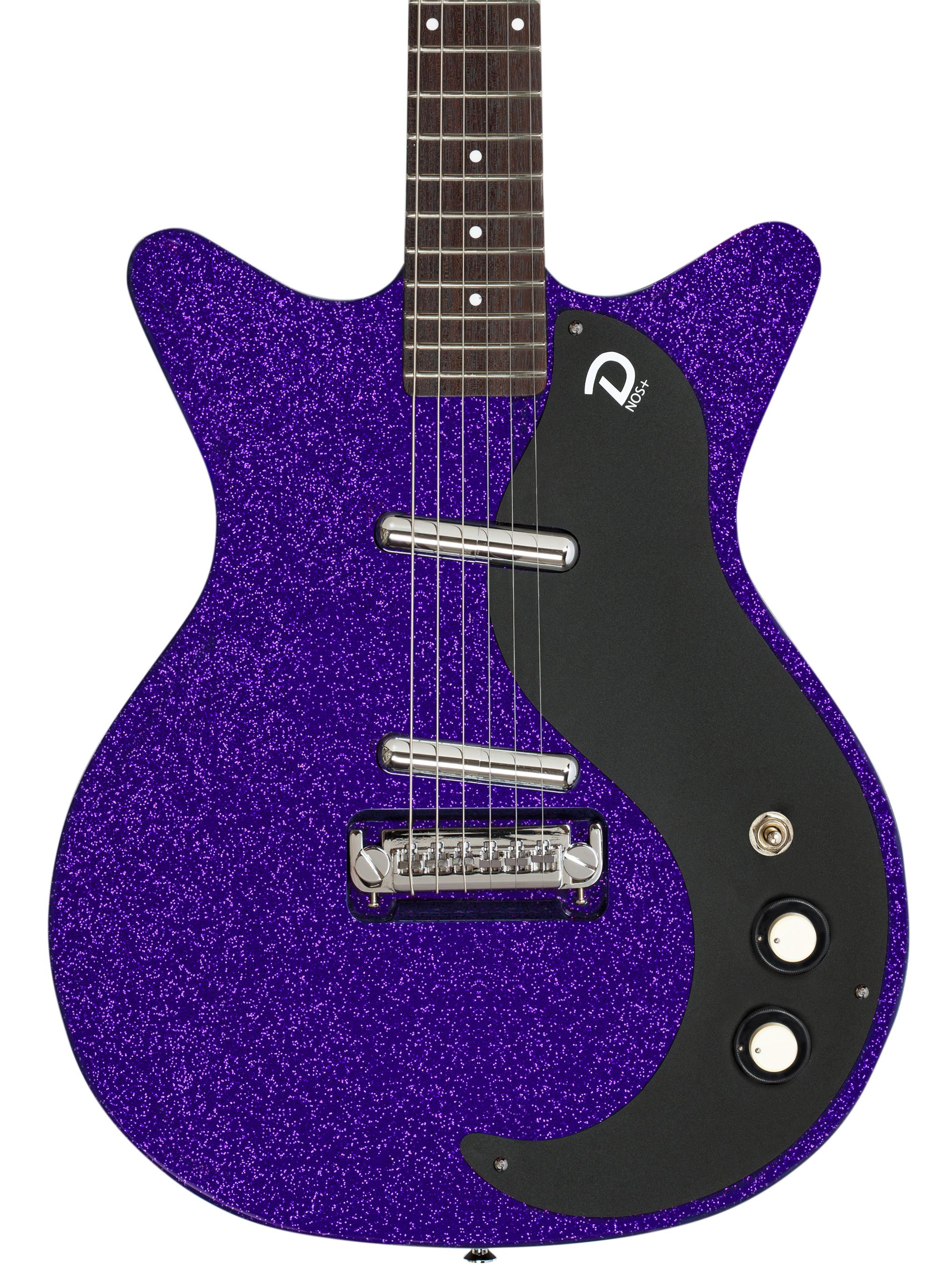Danelectro Blackout ‘59 Electric Guitar in Purple Metalflake - BO59PRPMF-Body.jpg