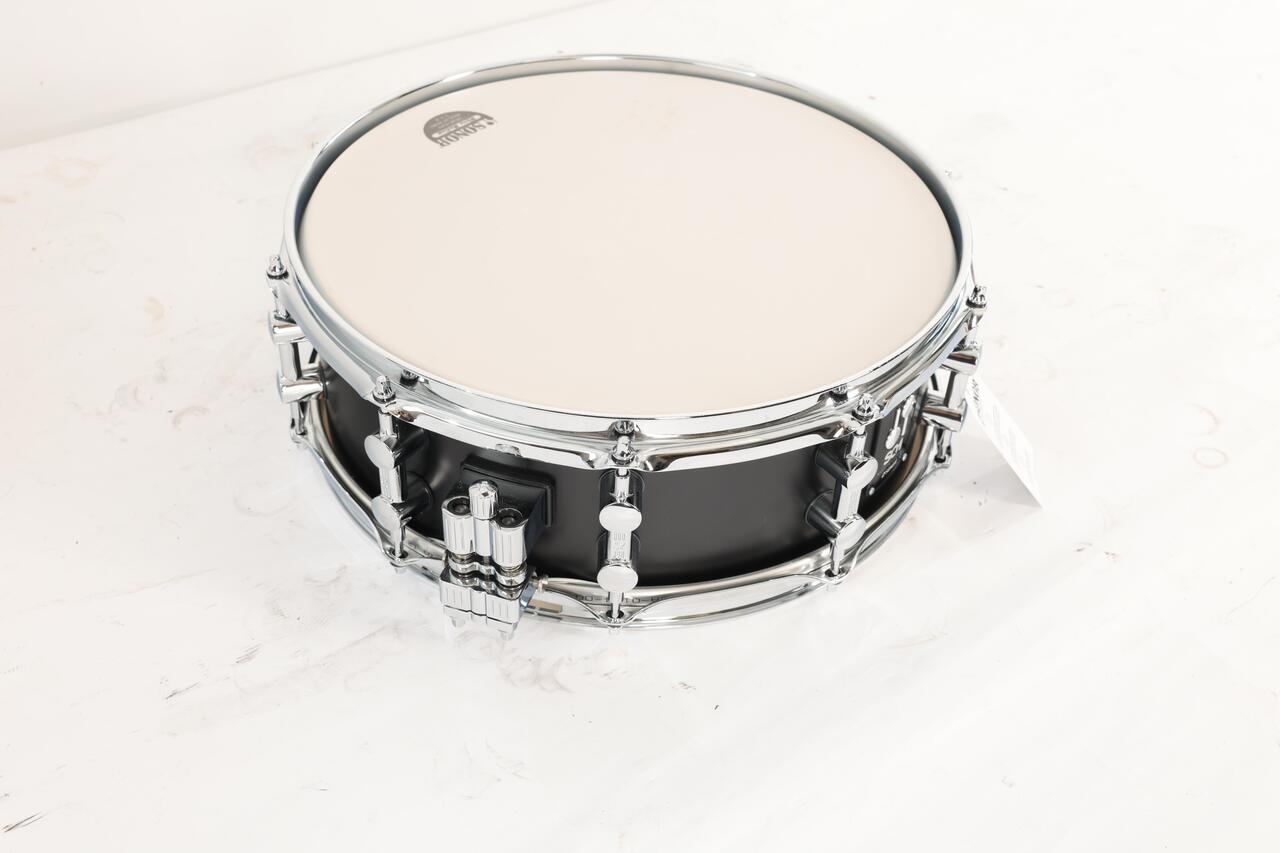 Second Hand Sonor SQ1 14x5 Snare in Matte Black #014 - SH-213-0014 (4).jpg
