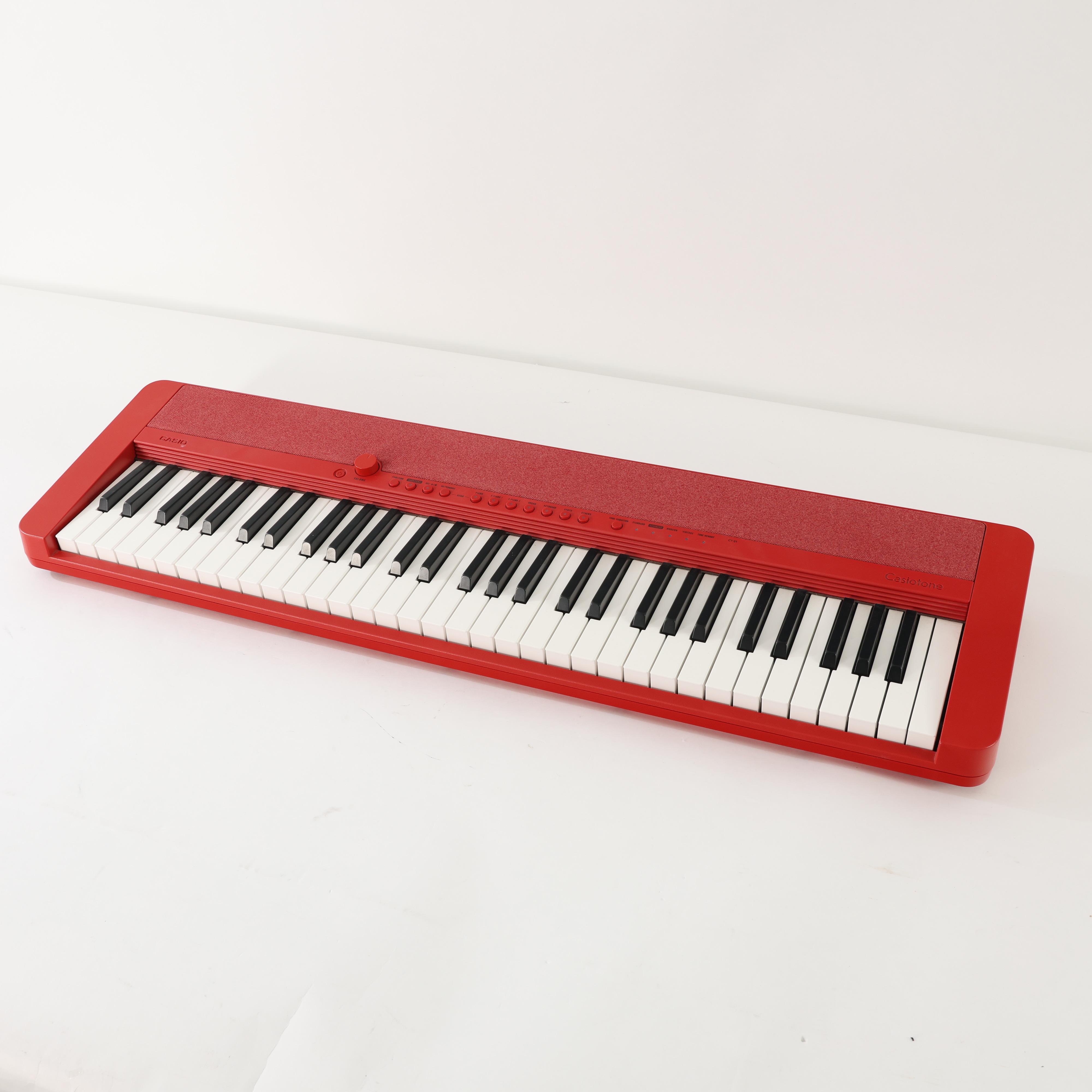Second Hand Casio Casiotone CT-S1 Keyboard in Red 699 - SH-204-1699 (3).jpg