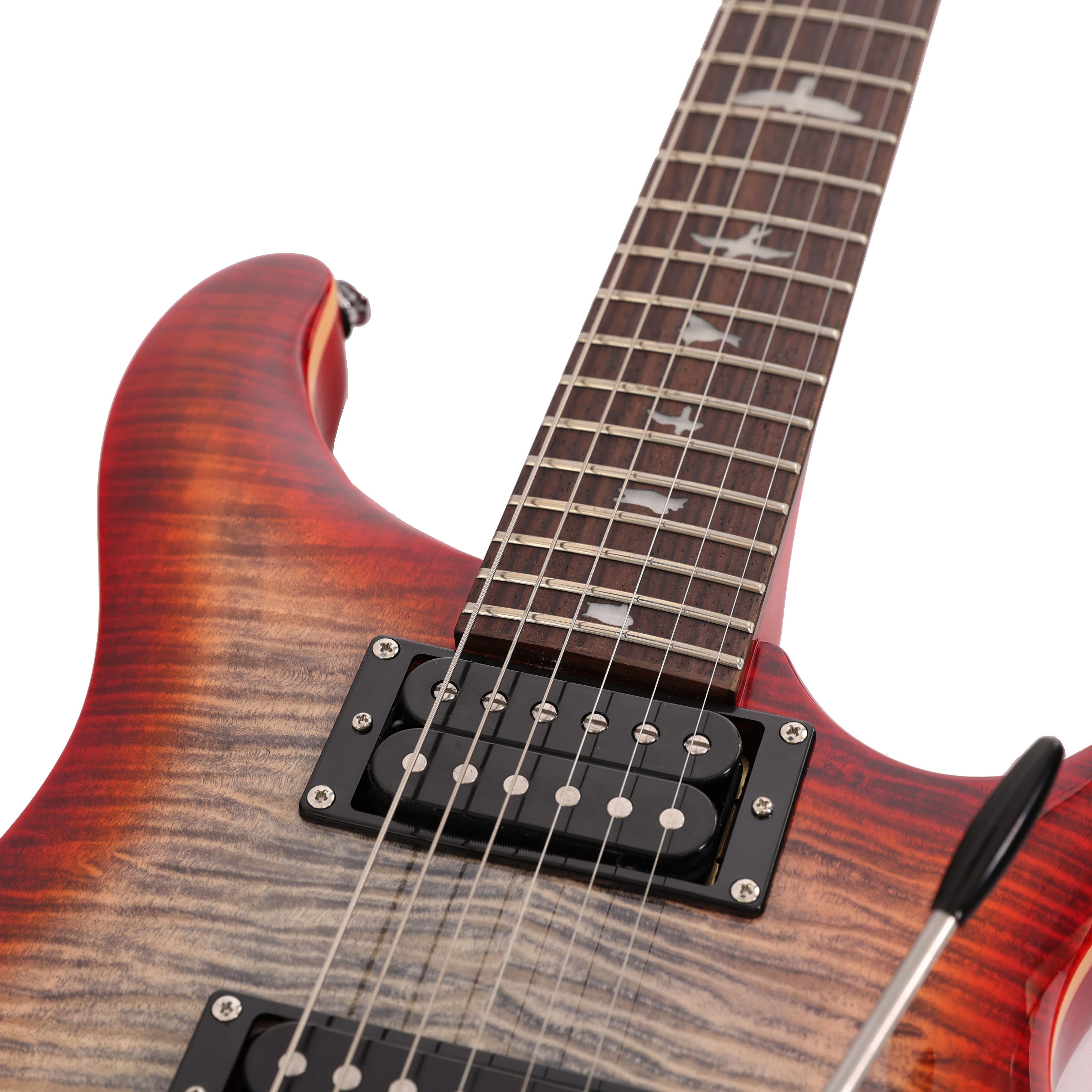 B Stock : PRS SE Custom 24 Electric Guitar in Charcoal Cherry Burst - 002 - SECU44CG (5).jpg