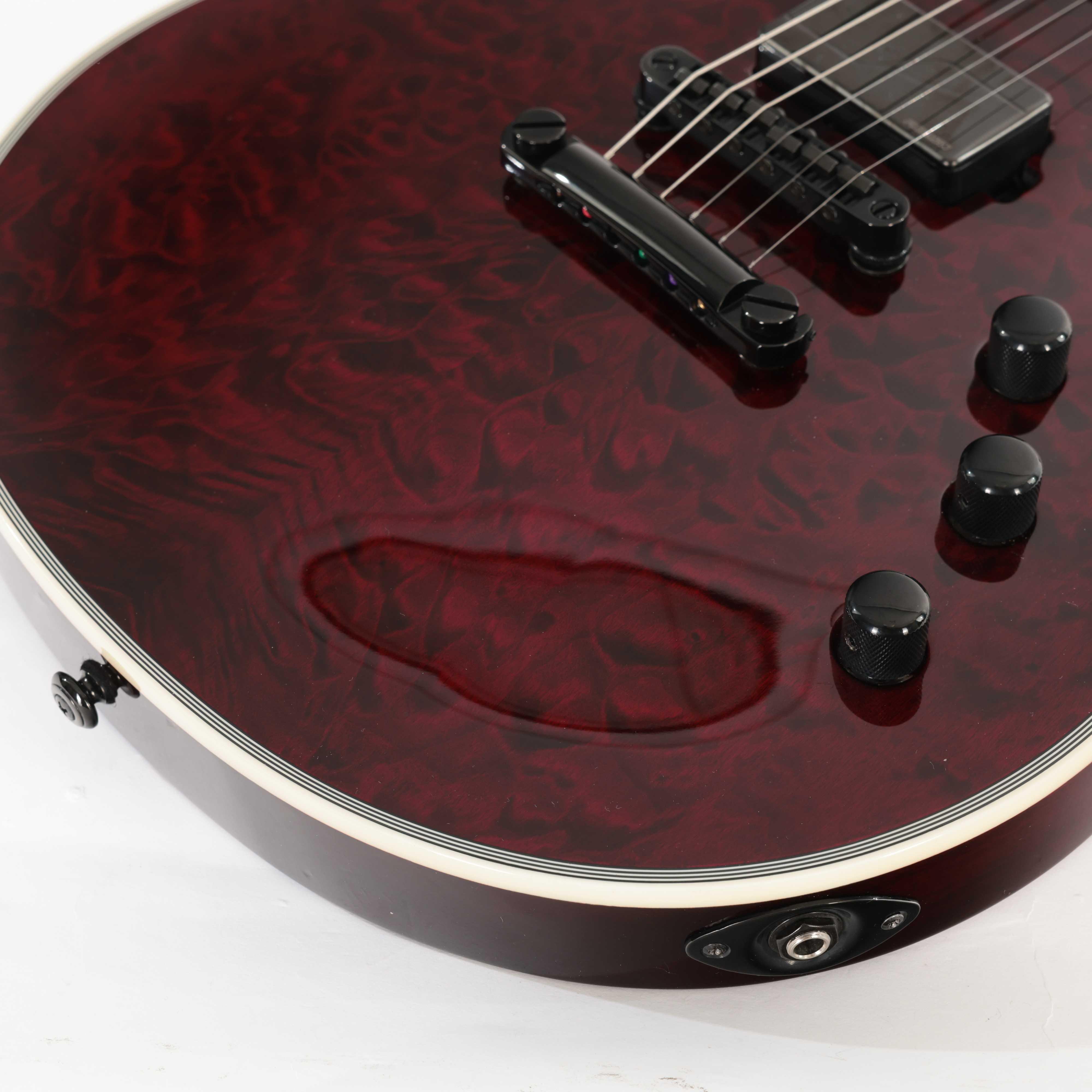 B Stock : ESP LTD EC-1000 QM Electric Guitar in See Thru Black Cherry Fluence - 001 - B-10011368-0001 (8).jpg