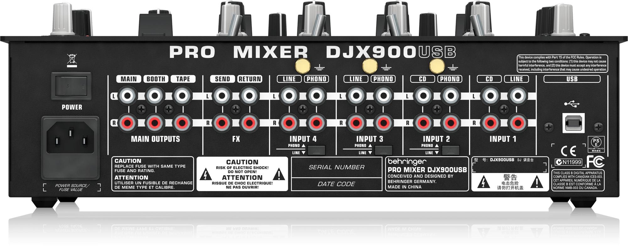 B Stock : Behringer DJX900USB 5-Channel DJ Mixer and USB Interface - 003 - 435237-1614869780056.jpg