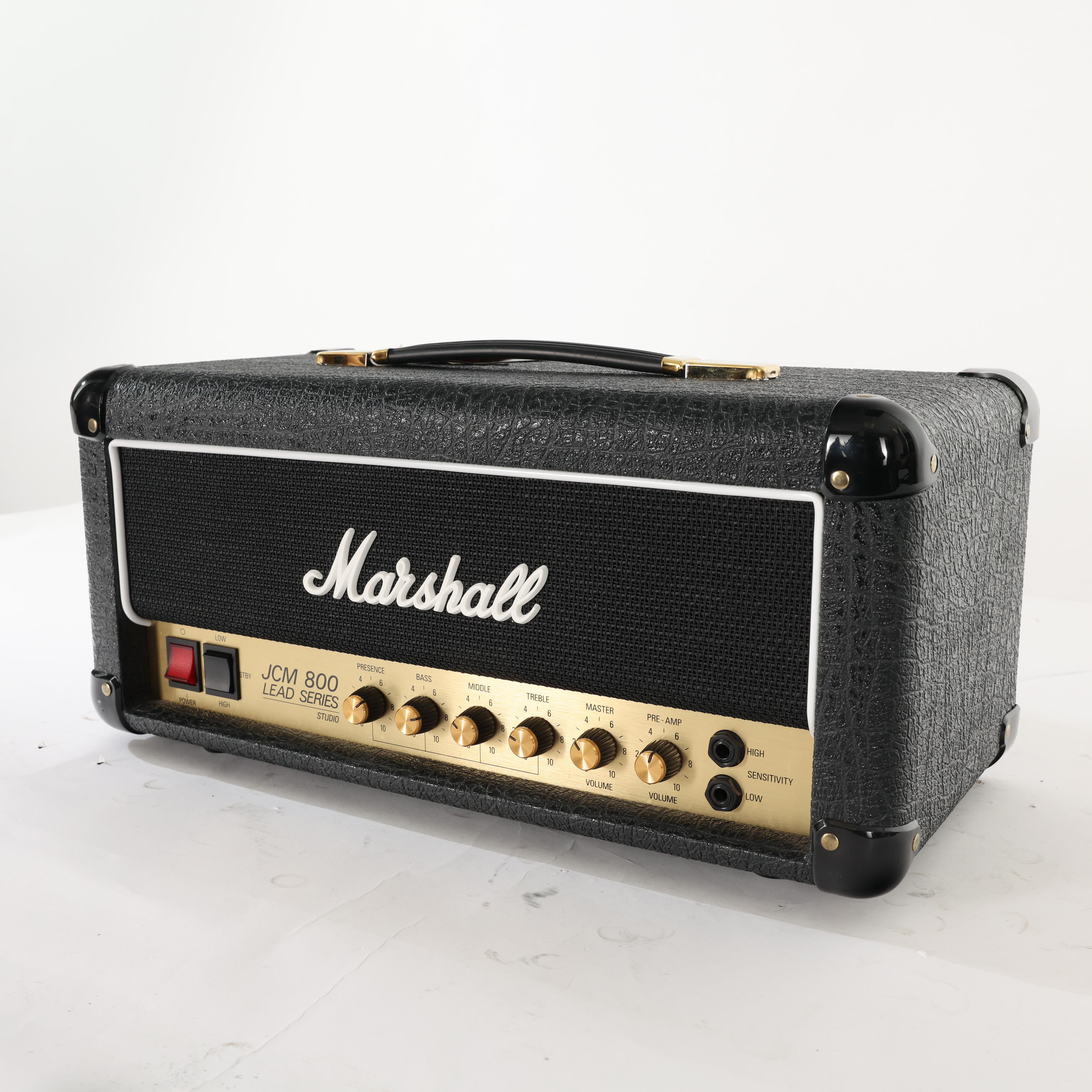 Second Hand Marshall JCM 800 Lead Series Studio SC20H Guitar Amp Head 424 - SH-241-6424 (4).jpg