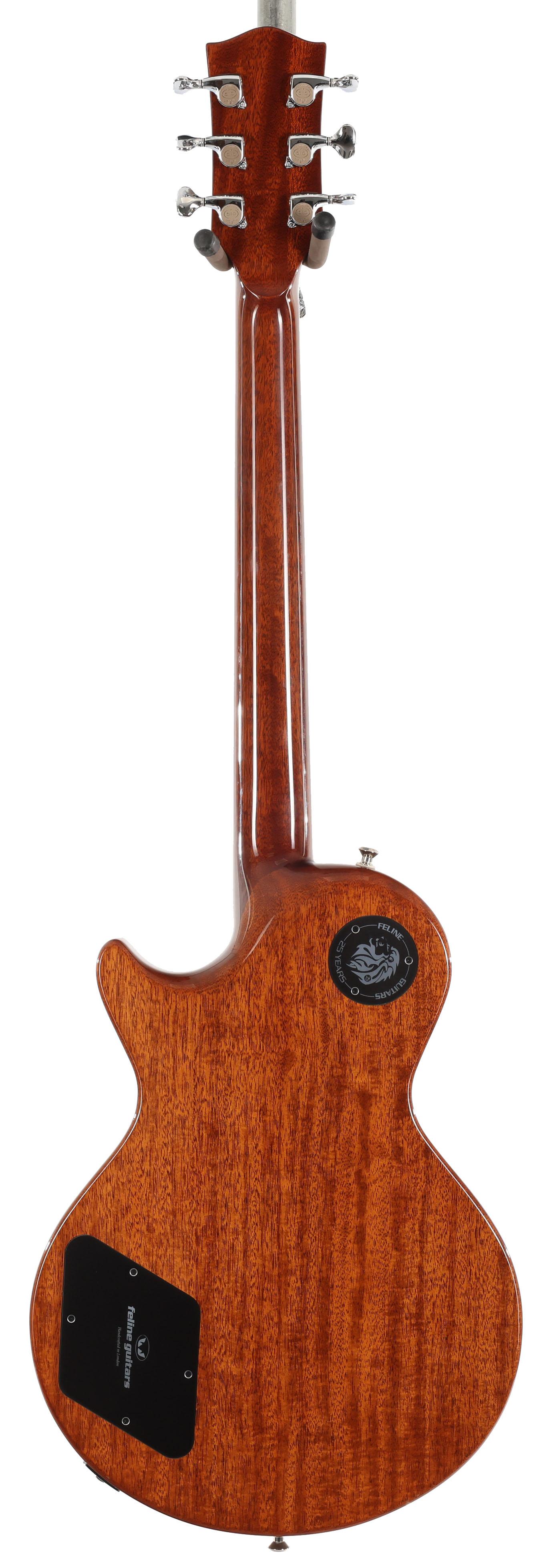 Second Hand Feline Guitars Lion 25th Anniversary In Natural Quilt 519 - SH-114-2519 (4).jpg
