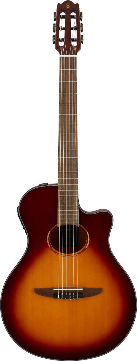 Yamaha NTX1 Electro-Classical Guitar in Brown Sunburst - GNTX1BS-Front.jpg