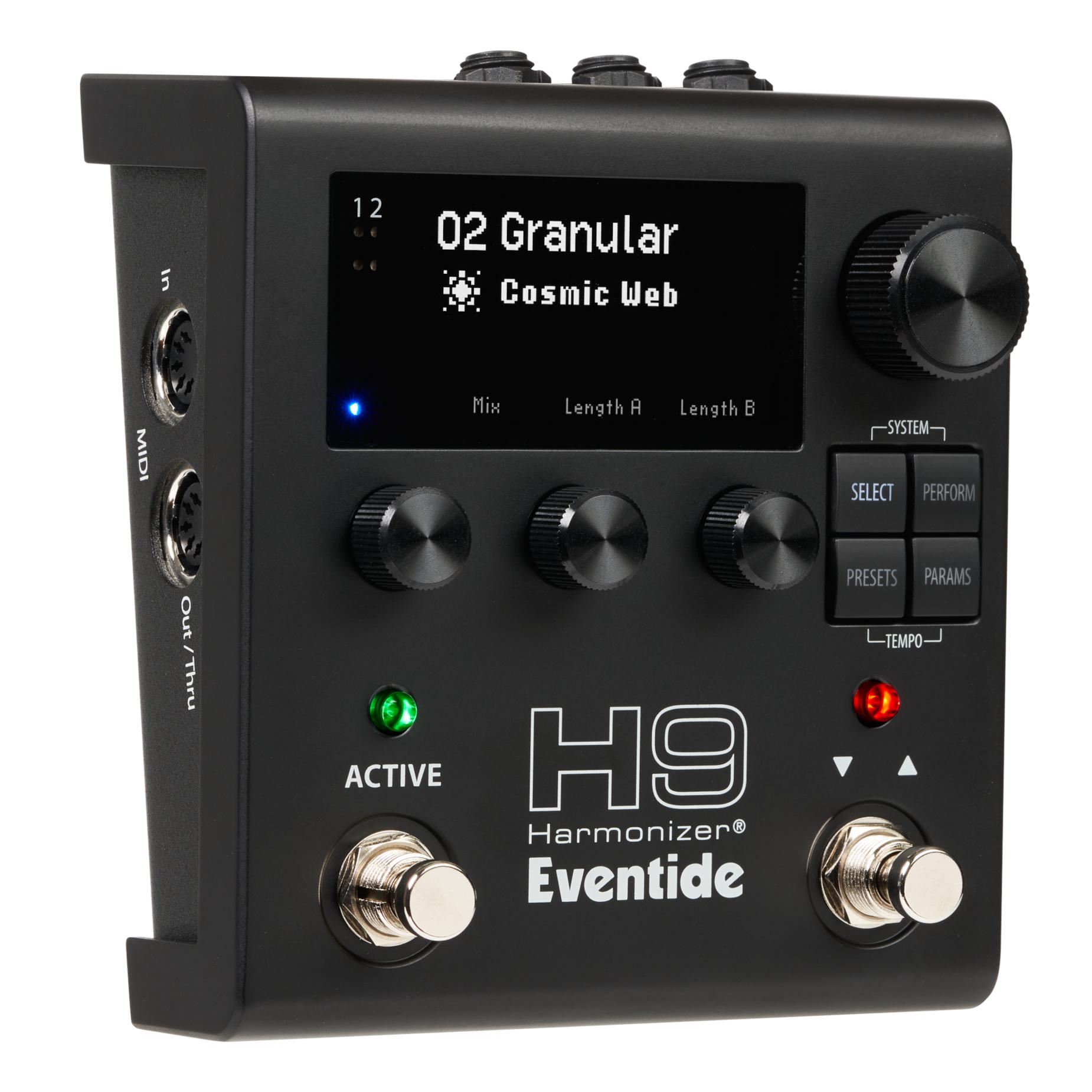 Eventide H9 Harmonizer Gen 2 Multi-FX Pedal - H9GEN2-Left-Side.jpg