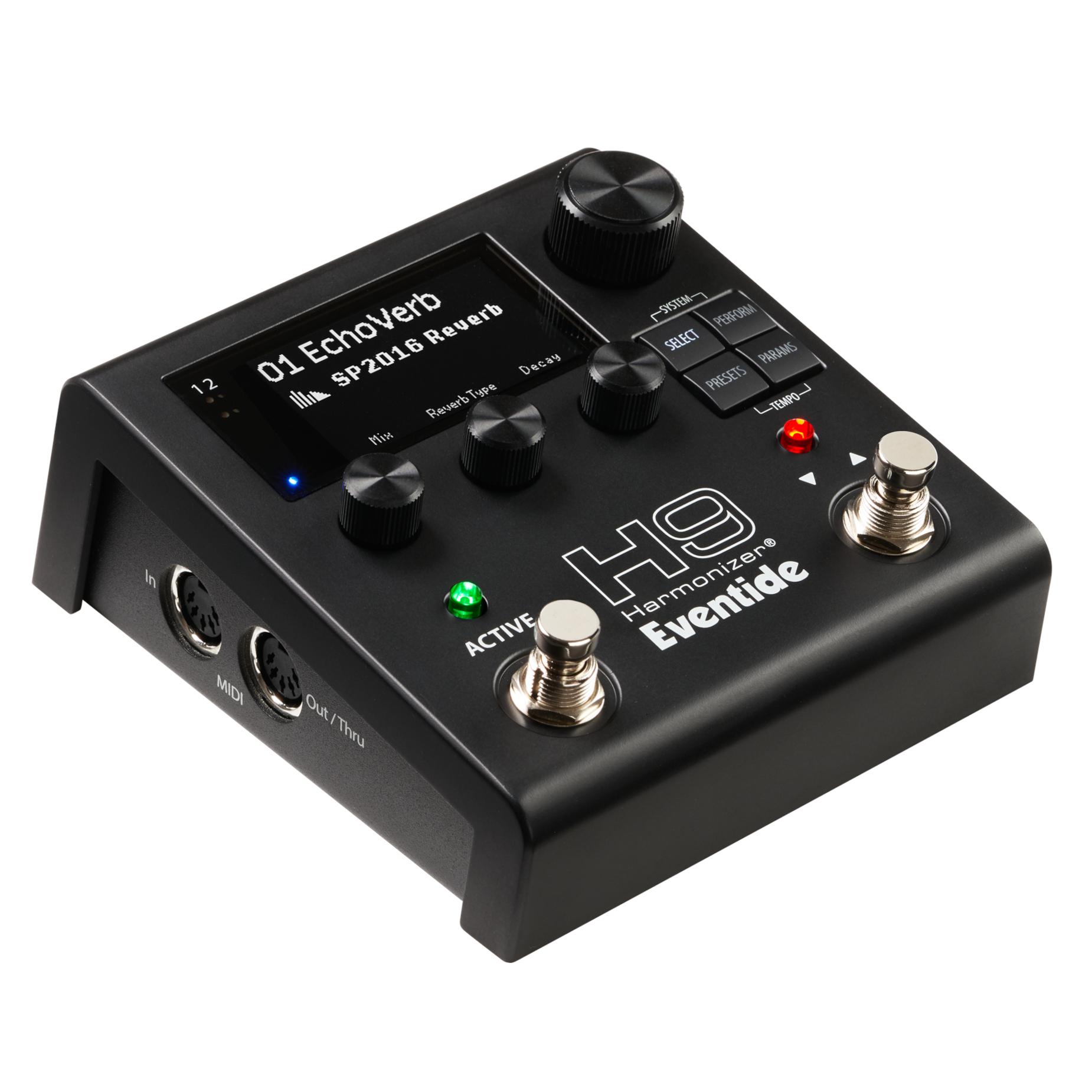 Eventide H9 Harmonizer Gen 2 Multi-FX Pedal - H9GEN2-Left-Angle.jpg