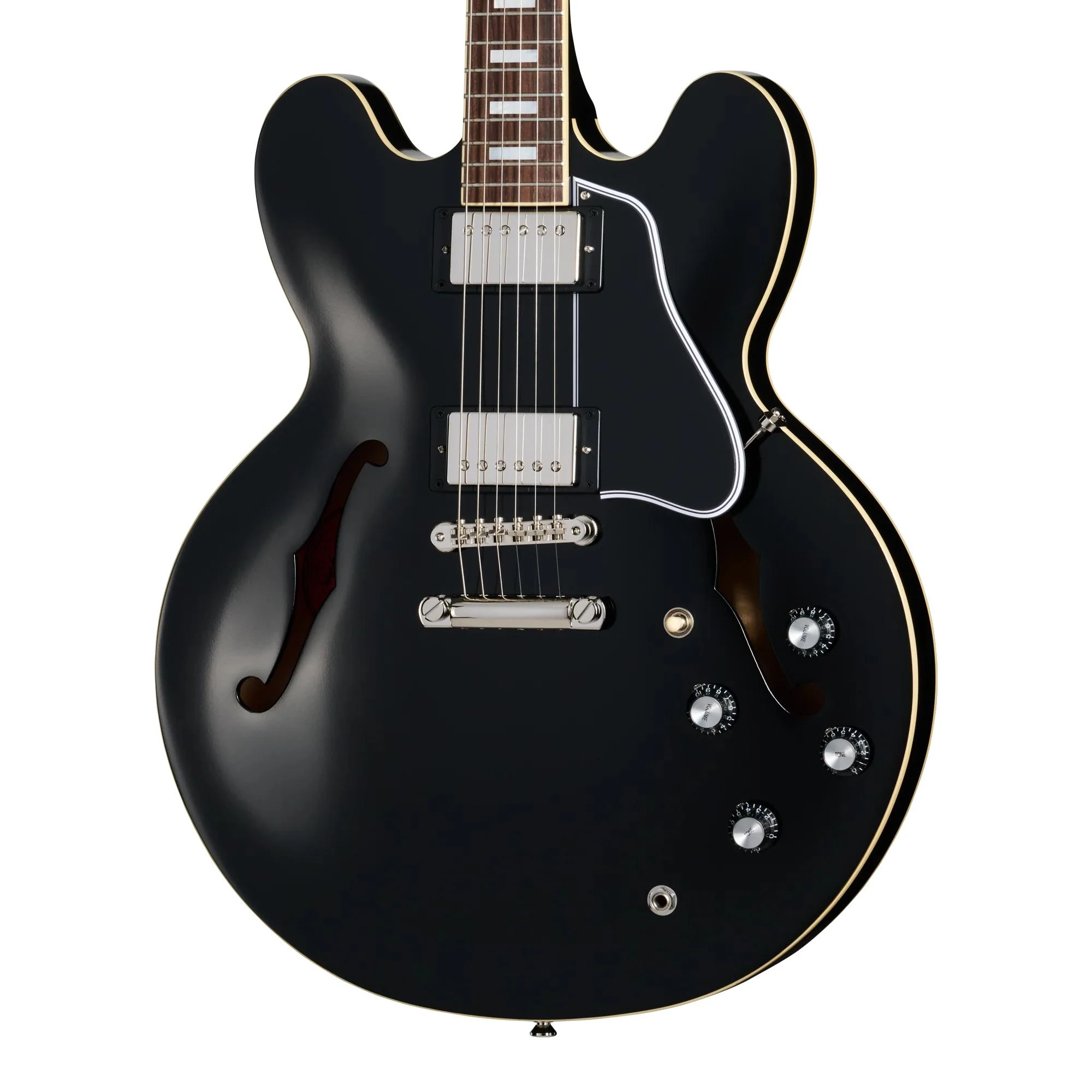 Epiphone 1962 ES-335 Reissue Semi Hollow Electric Guitar in Aged Ebony - EC335R2EBNH1-1.jpg