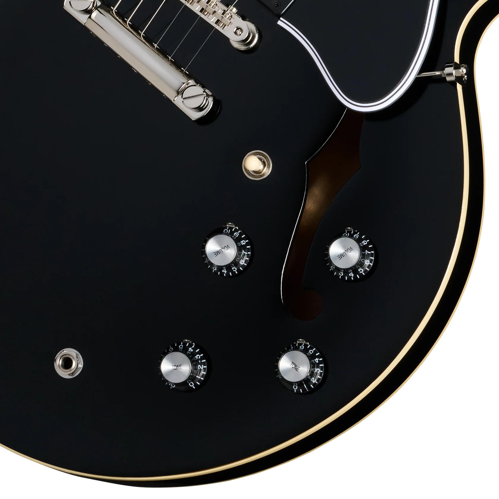 Epiphone 1962 ES-335 Reissue Semi Hollow Electric Guitar in Aged