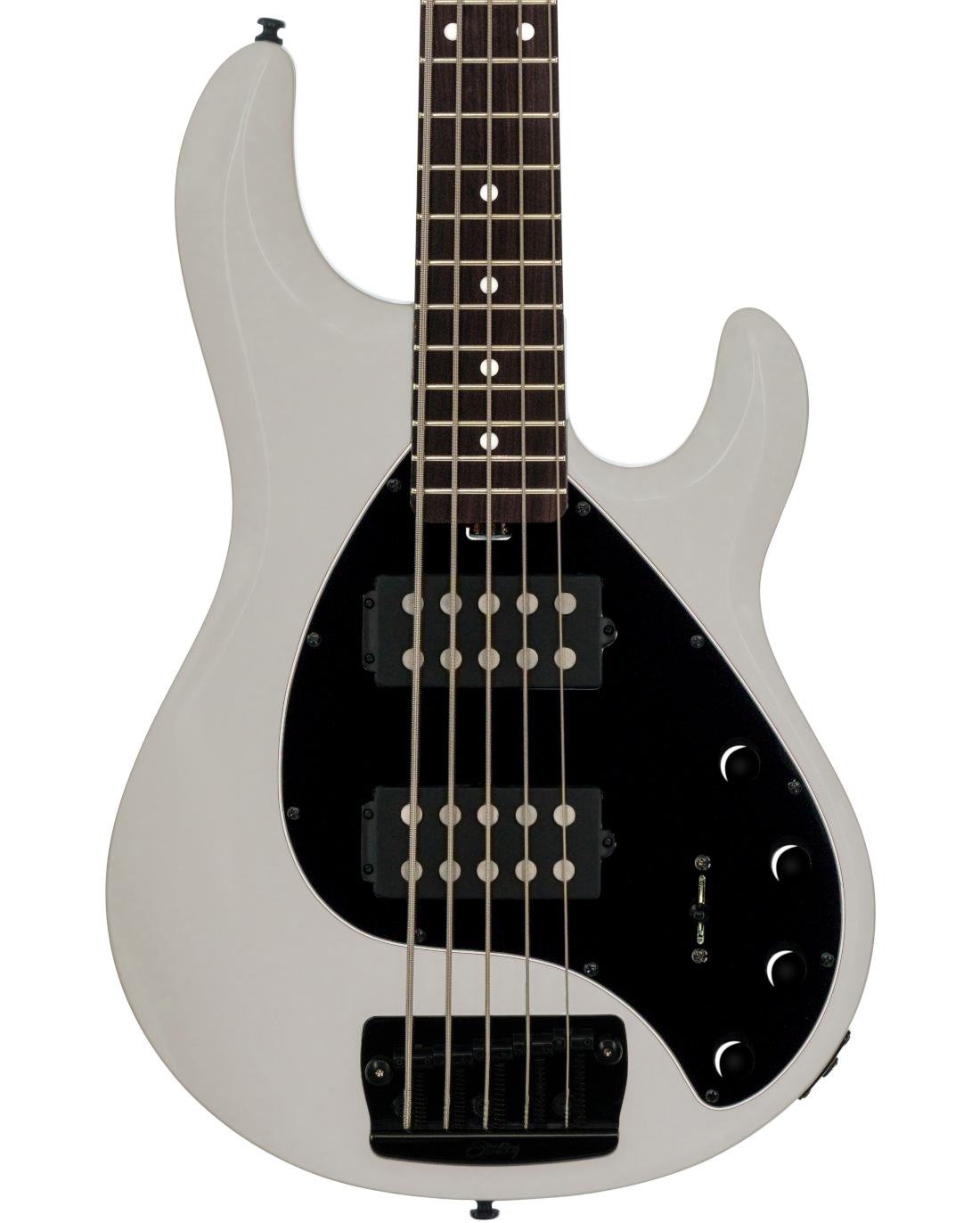 Sterling by Music Man StingRay 5 HH RAY35HH Bass Guitar in Chalk