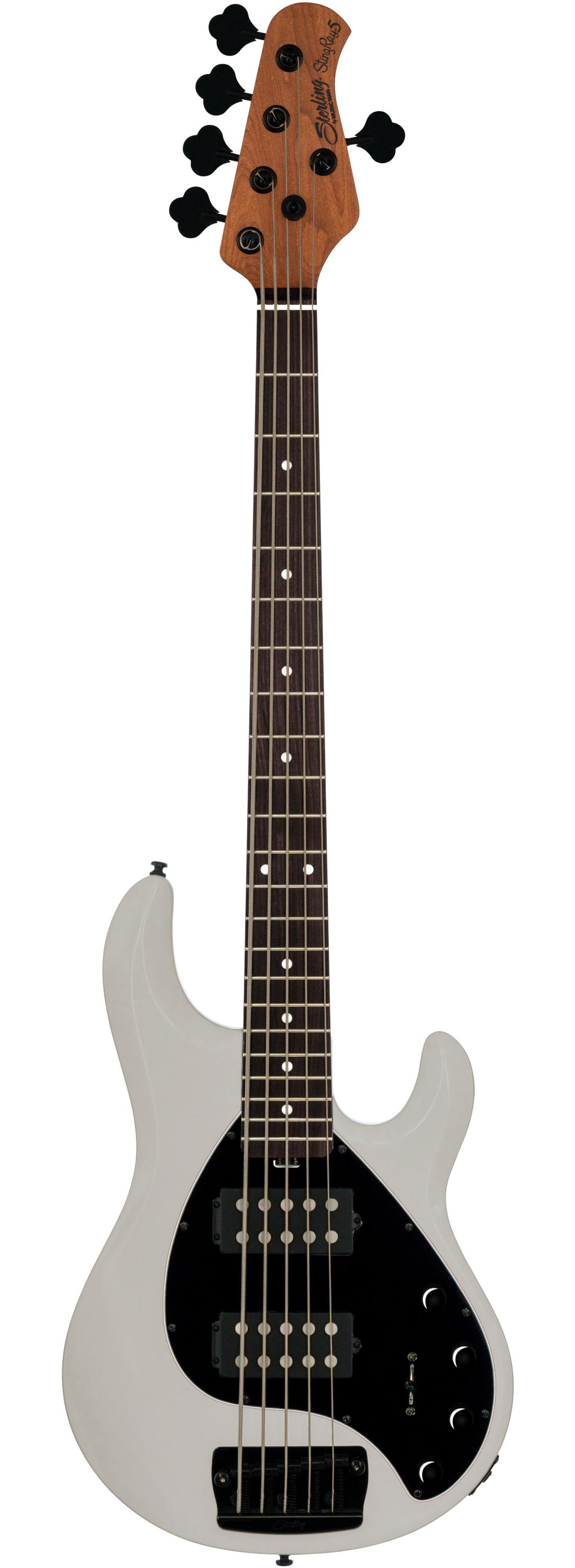 Sterling by Music Man StingRay 5 HH RAY35HH Bass Guitar in Chalk