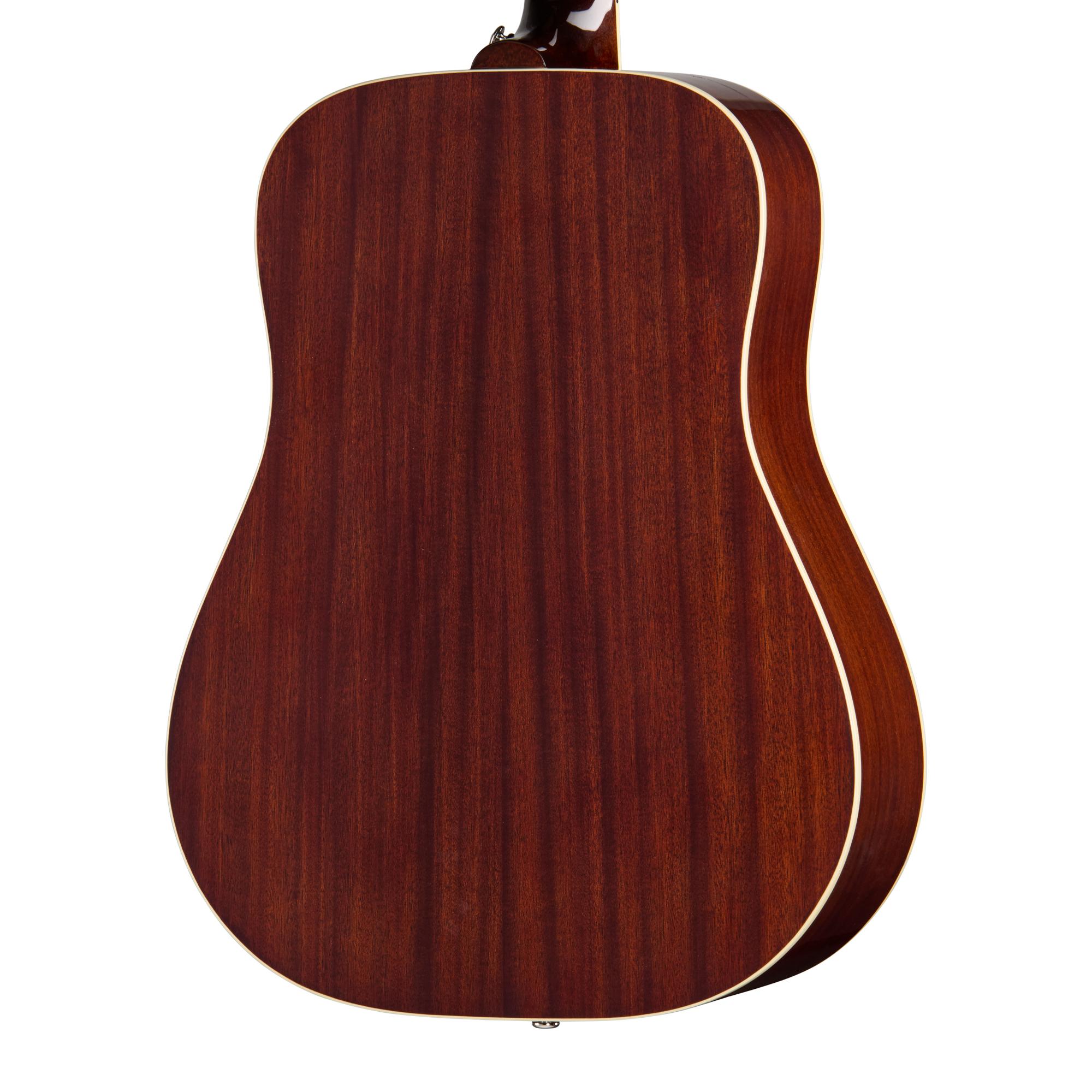 Epiphone Hummingbird Tribute Acoustic Guitar in Antique Natural - ETHBANNH_2_BackBody.jpg