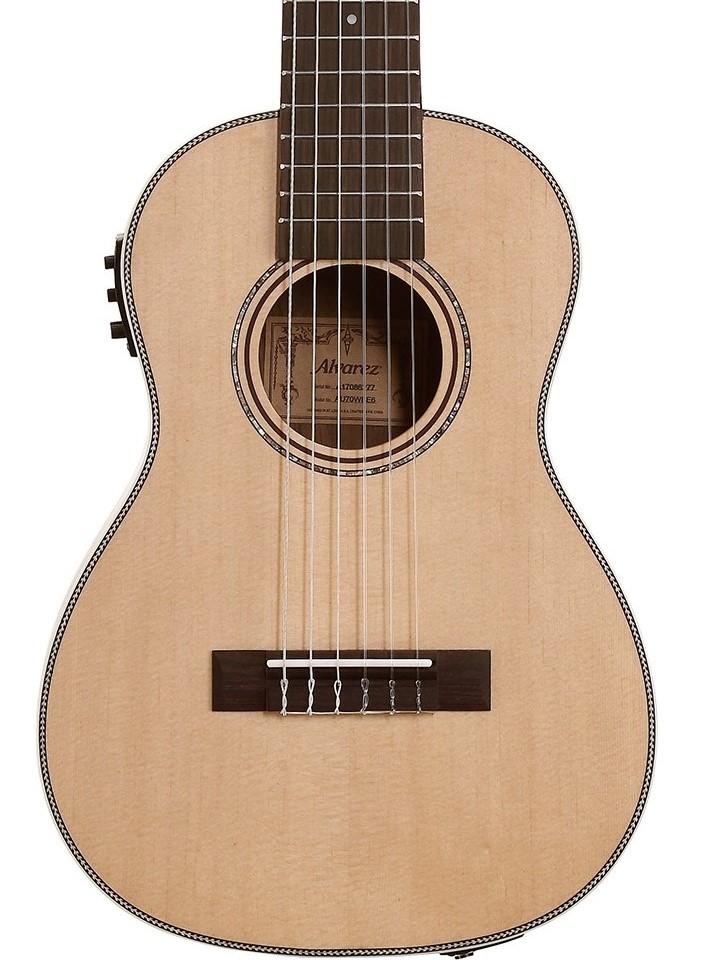 Alvarez Artist AU70BE/6 Electro Acoustic Baritone 6-String Ukulele in Natural - AU70BE6-Body.jpg