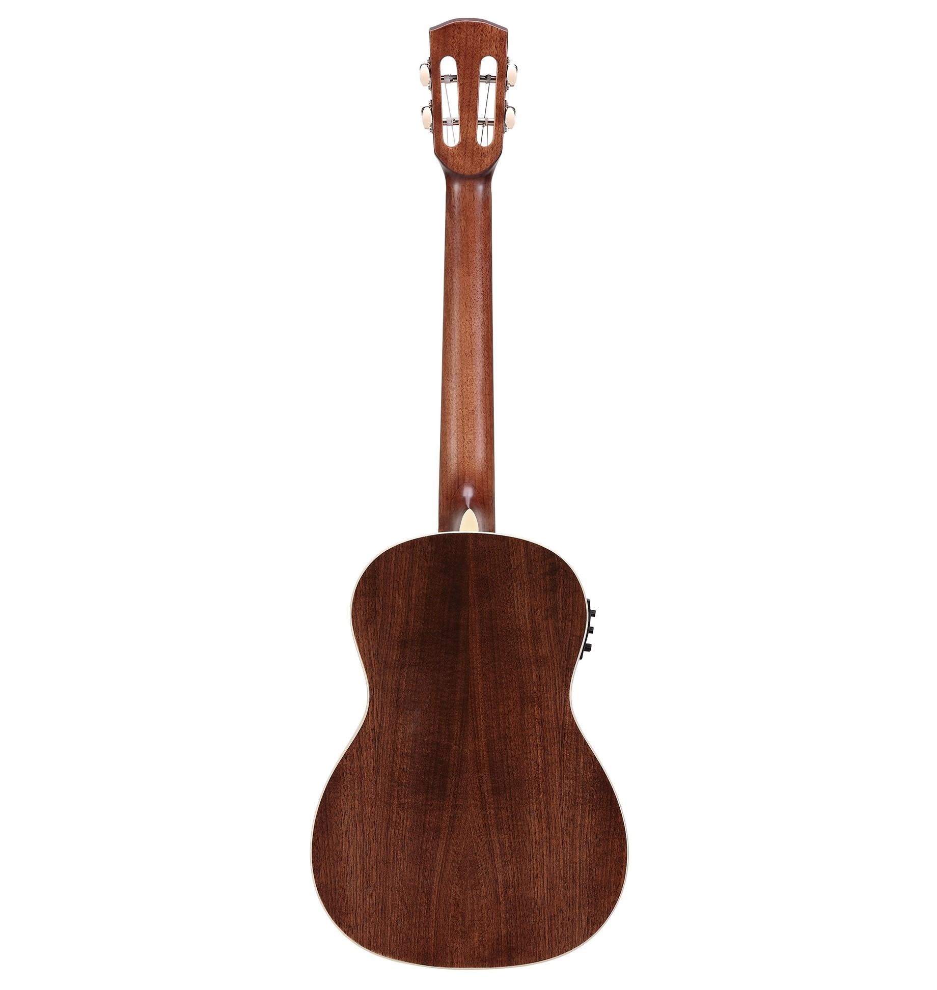 Alvarez Artist AU70BE Electro Acoustic Baritone Ukulele in Natural - AU70BE-Back.jpg