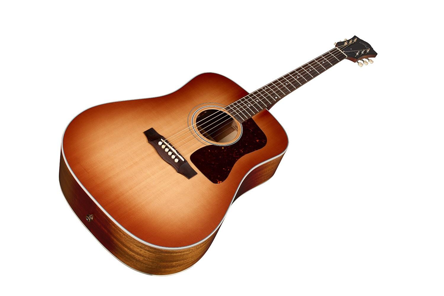 Guild USA D-40E Standard Electro Acoustic Guitar in Pacific Sunset Burst - GUSD40PSE 4.jpg