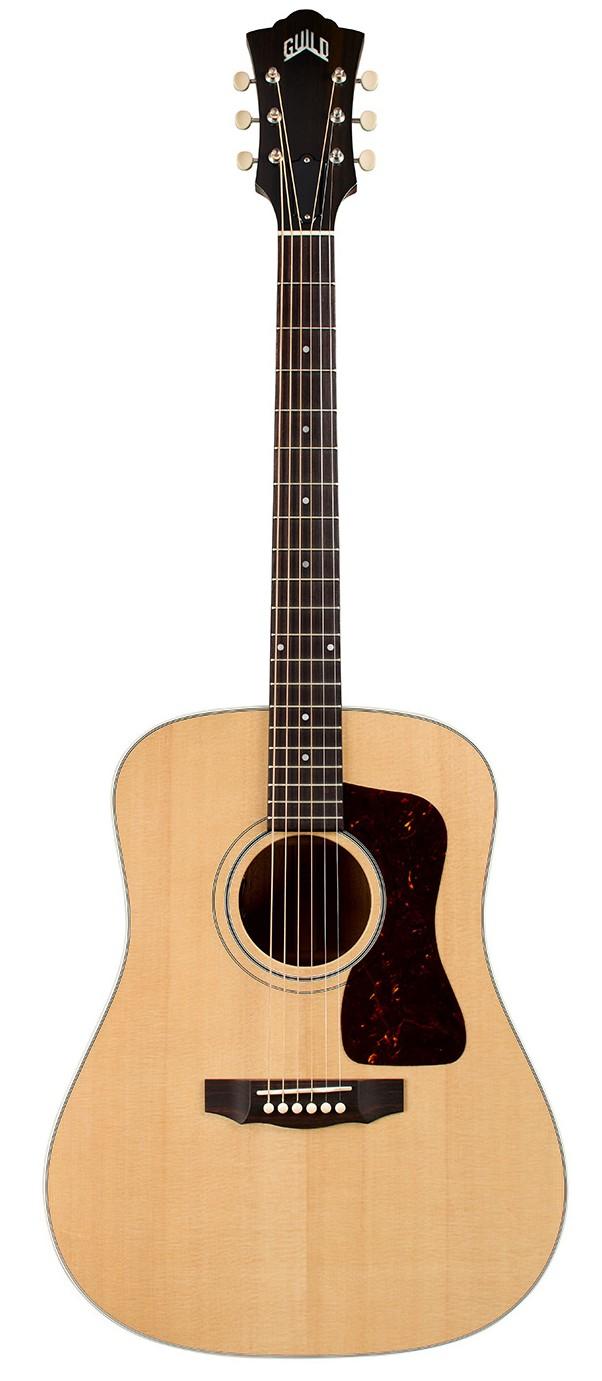 Guild USA D-40E Standard Electro Acoustic Guitar in Natural - GUSD40NTE 2.jpg