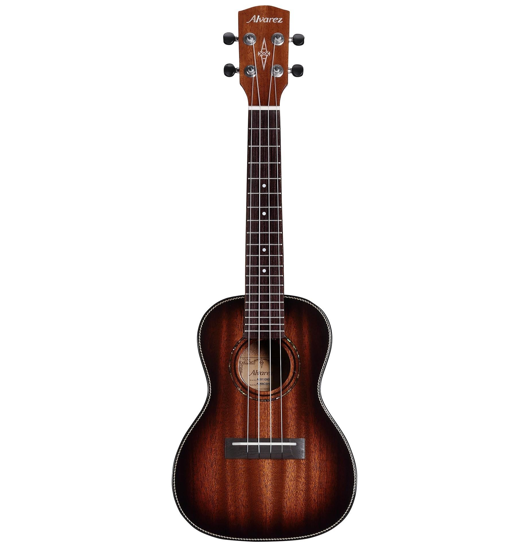 Alvarez Artist AU66CSHB Concert Ukulele in Shadowburst - AU66CSHB-Front.jpg