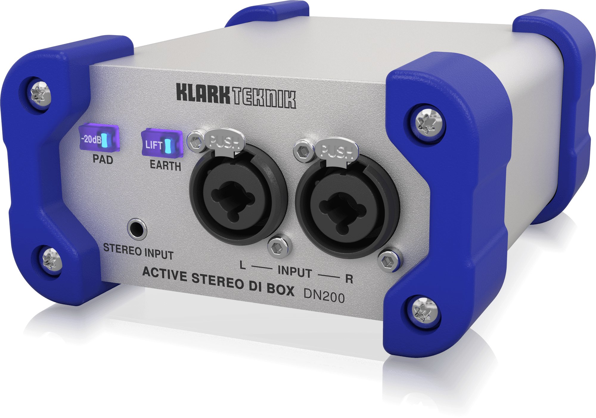 Klark Teknik DN200 V2 Active Stereo DI Box - Andertons Music Co.