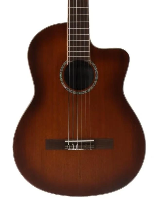 Cordoba Iberia C4-CE Classical Electro Acoustic Guitar in Charcoal Burst - Cordoba Iberia C4-CE Classical Electro Acoustic Guitar in Charcoal Burst cropped.jpg
