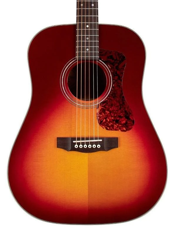 Guild Westerly D-140 Acoustic Guitar in Cherry Burst  - GWED140CB cropped.jpg