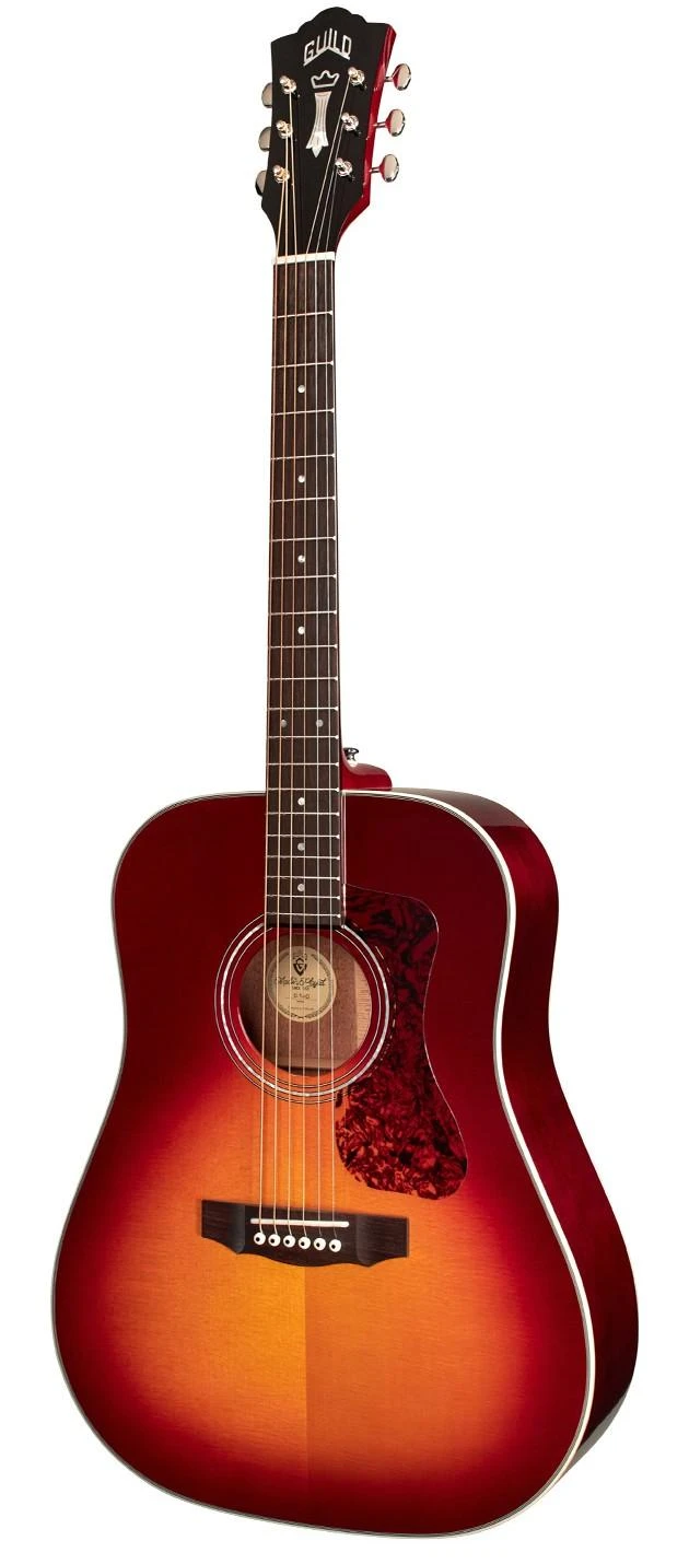 Guild Westerly D-140 Acoustic Guitar in Cherry Burst  - GWED140CB 2.jpg
