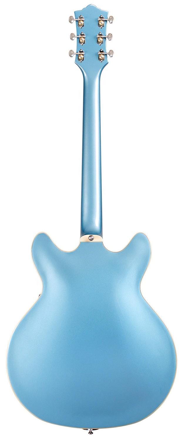 Guild Starfire I DC Vibrato Semi-Hollow Electric Guitar in Pelham Blue - GSFIDCPBV 3.jpg