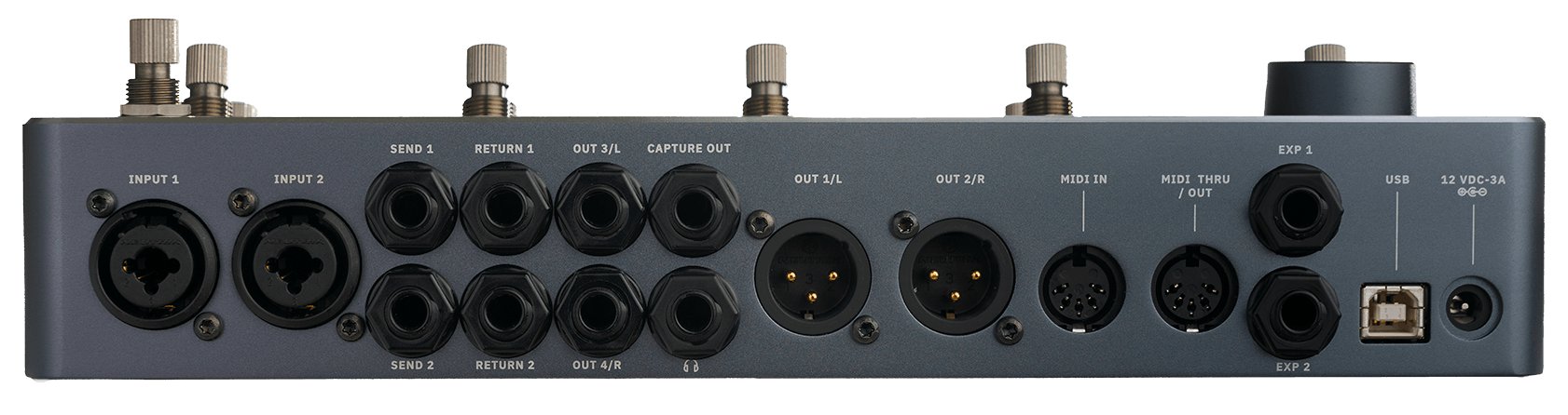 B Stock : Neural DSP Quad Cortex QC Digital Effects Processor and Amp Modeller - 164 - 412638-Quad Cortex - Retail Shots0578 Rear IO@0.25x.jpg