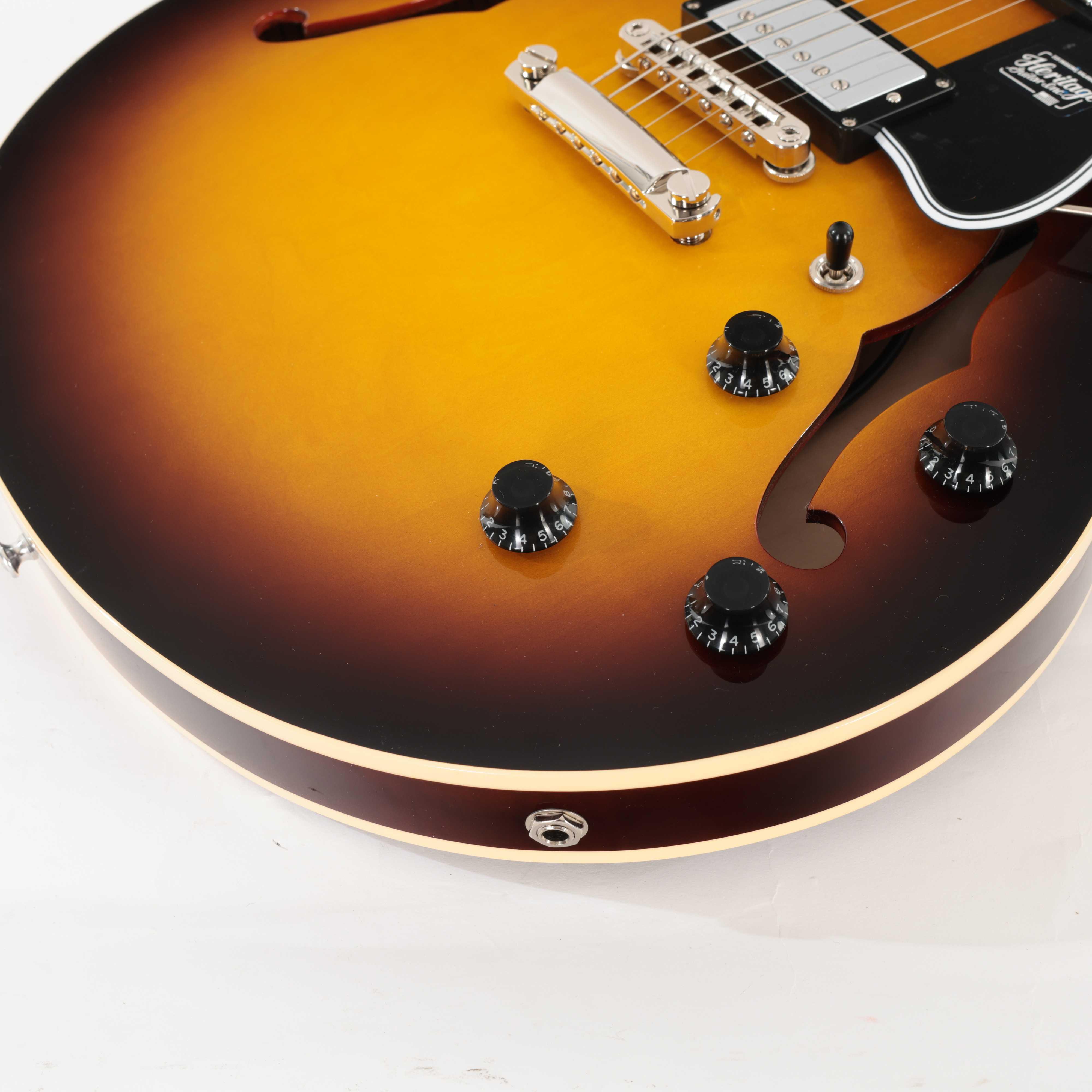 B Stock : Heritage Standard Collection H-535 Semi-Hollow Electric Guitar in Original Sunburst - 001 - B-HRT-01010-0001 (7).jpg