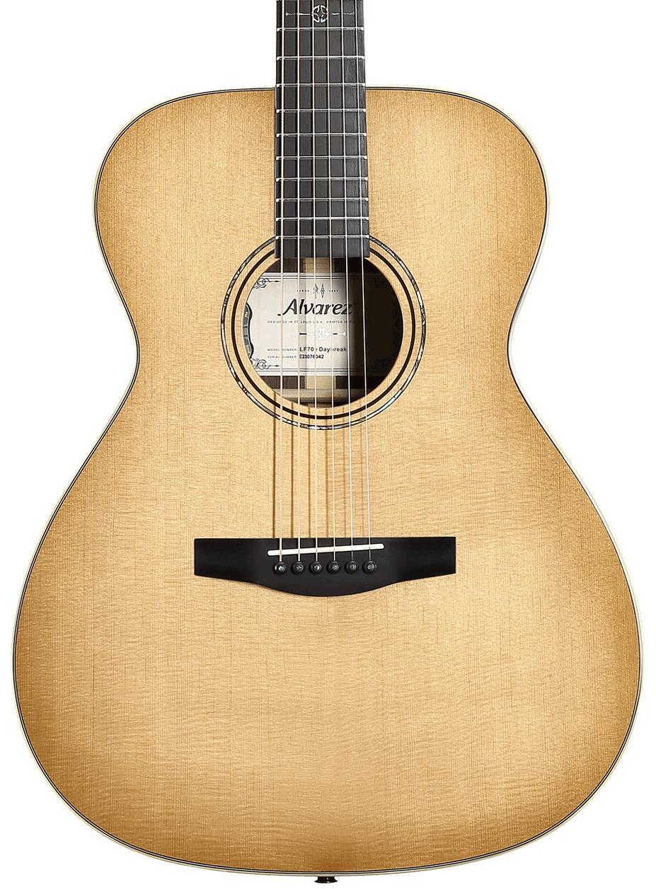 B Stock : Alvarez Laureate LF70E Folk OM Electro Acoustic in Daybreak - 001 - LF70EHFDB-Alvarez-Laureate-Folk-OM-Spruce-top-Rosewood-back-Daybreak-LR-Baggs-HiFi-Hero.jpg