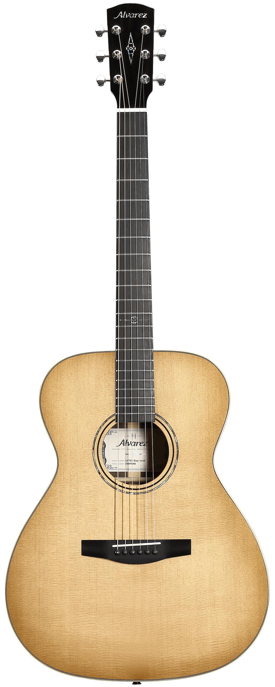 B Stock : Alvarez Laureate LF70E Folk OM Electro Acoustic in Daybreak - 001 - LF70EHFDB-Alvarez-Laureate-Folk-OM-Spruce-top-Rosewood-back-Daybreak-LR-Baggs-HiFi-Front.jpg