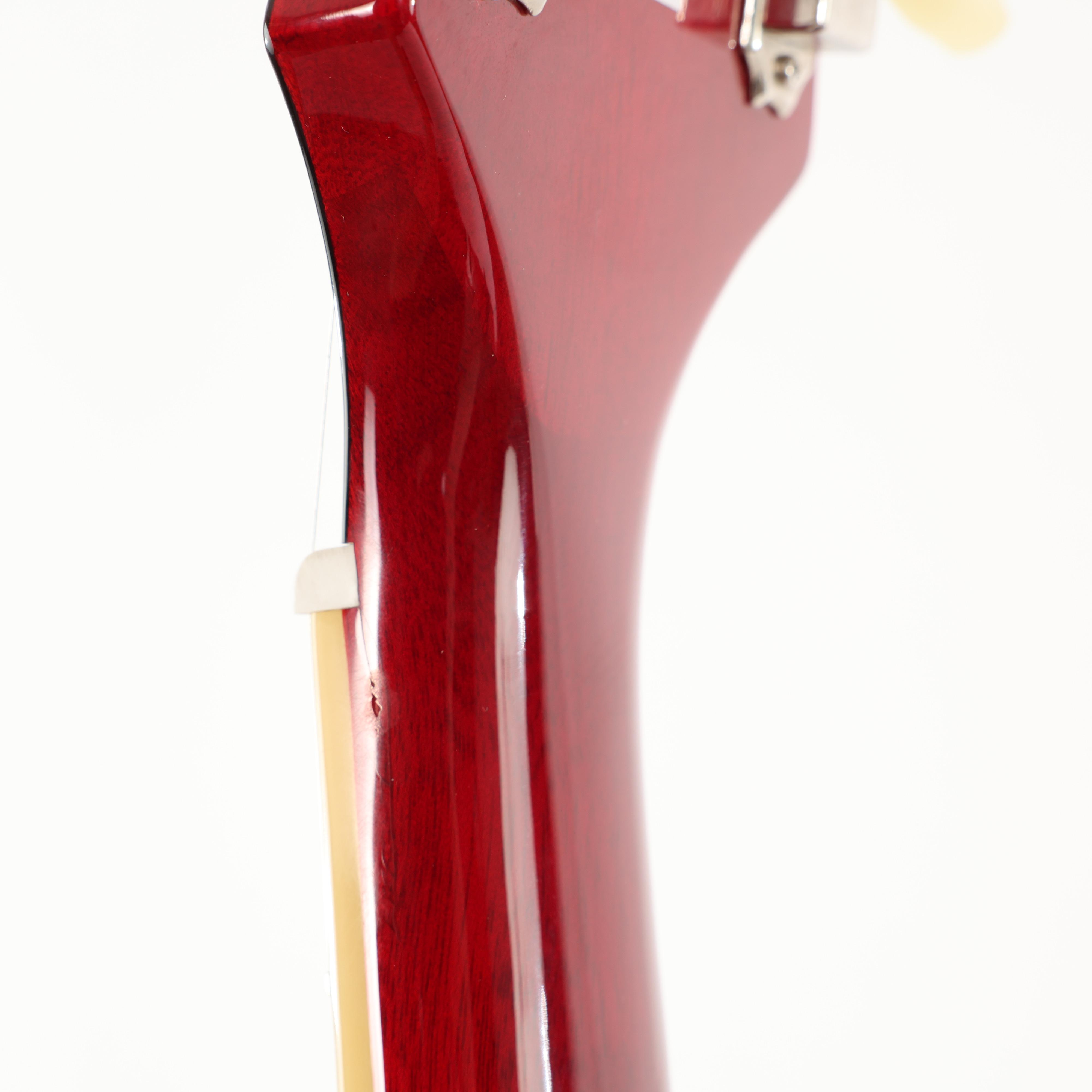 B Stock : Epiphone Inspired by Gibson ES-335 Semi-Hollow Electric Guitar in Cherry - 002 - B-EIES335CH-0002 (14).jpg
