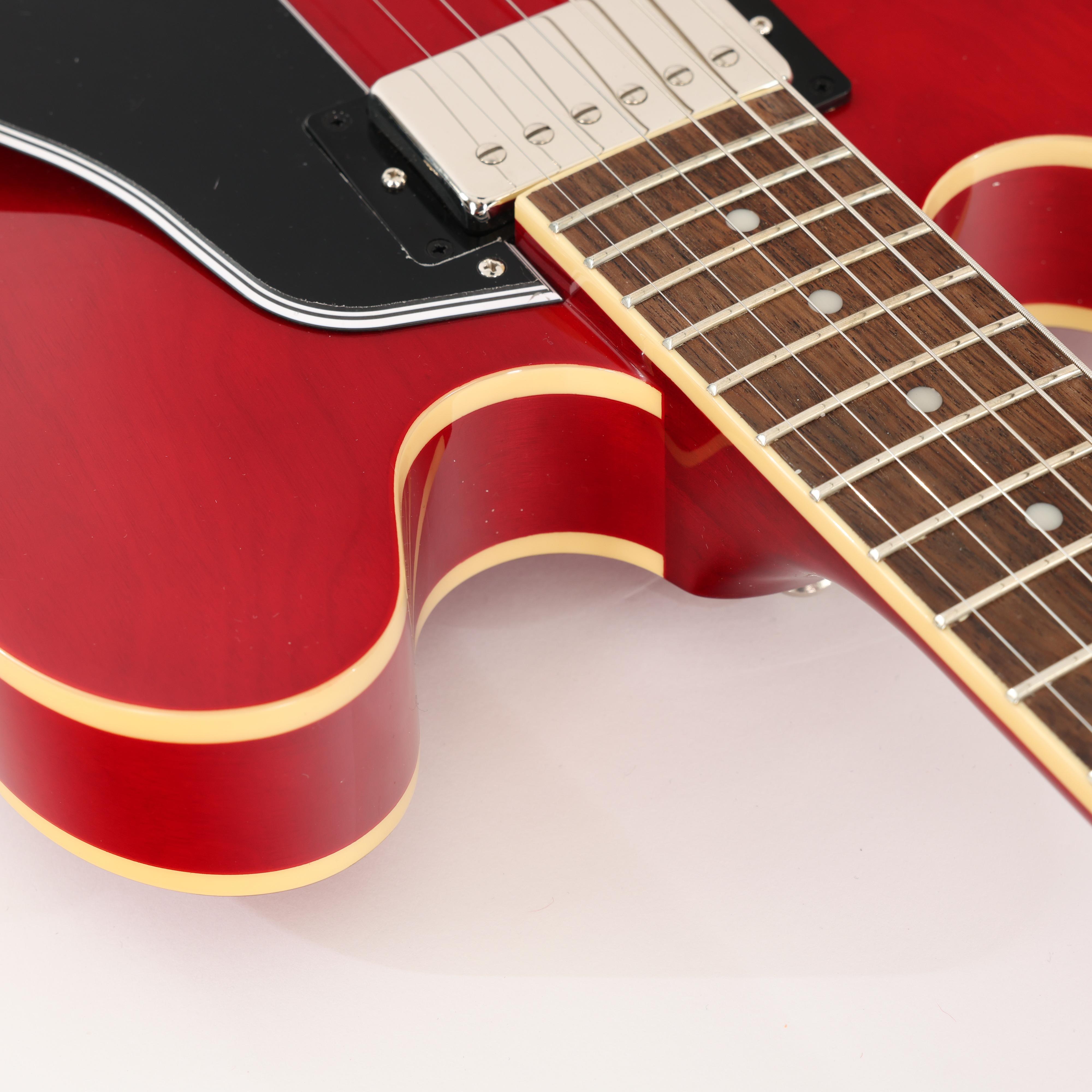 B Stock : Epiphone Inspired by Gibson ES-335 Semi-Hollow Electric Guitar in Cherry - 002 - B-EIES335CH-0002 (10).jpg