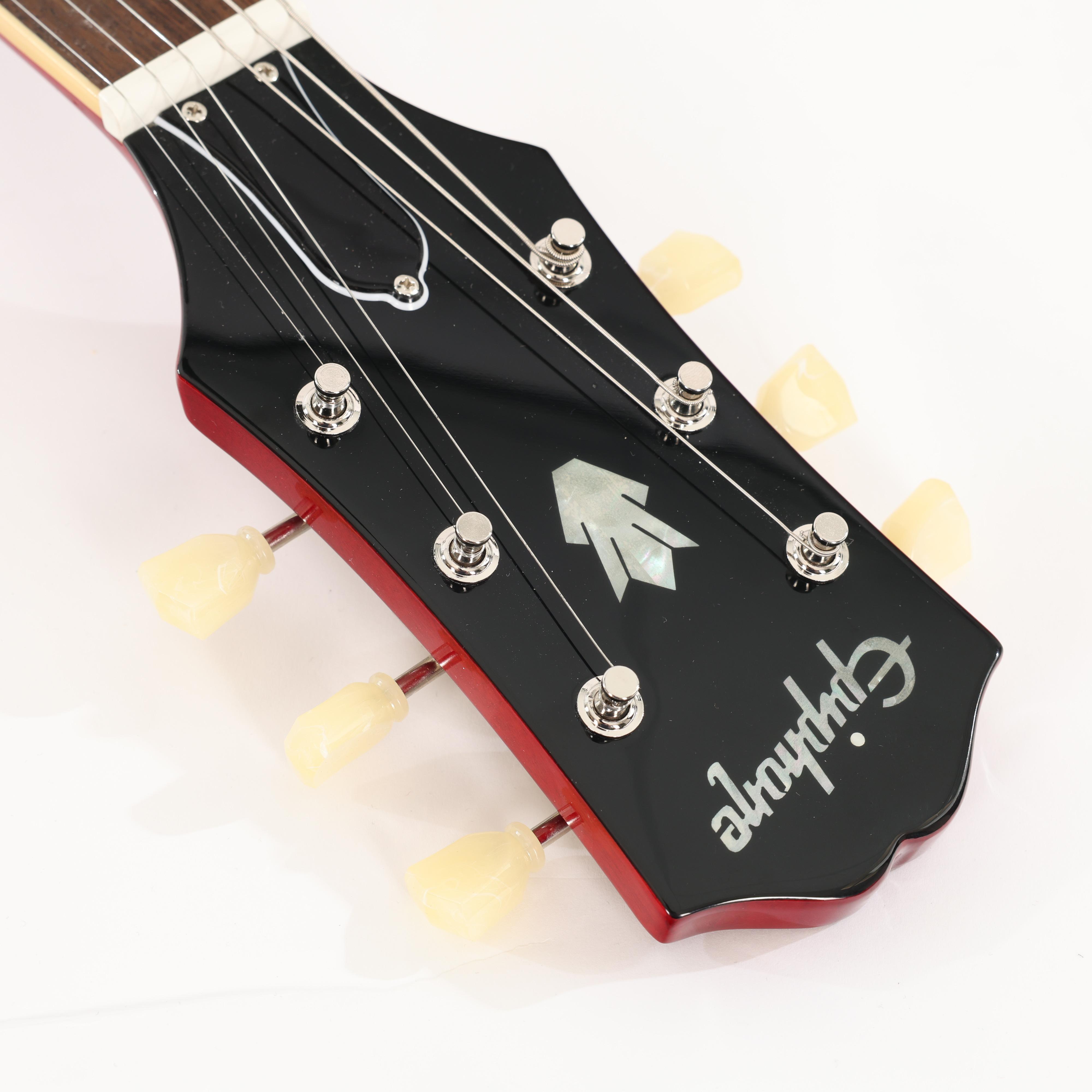 B Stock : Epiphone Inspired by Gibson ES-335 Semi-Hollow Electric Guitar in Cherry - 002 - B-EIES335CH-0002 (12).jpg