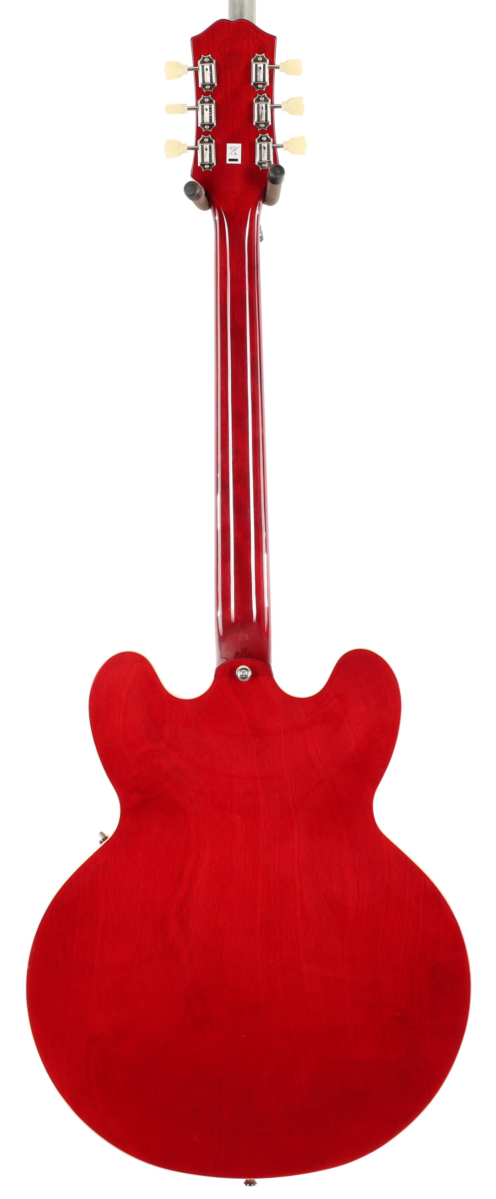 B Stock : Epiphone Inspired by Gibson ES-335 Semi-Hollow Electric Guitar in Cherry - 002 - B-EIES335CH-0002 (4).jpg