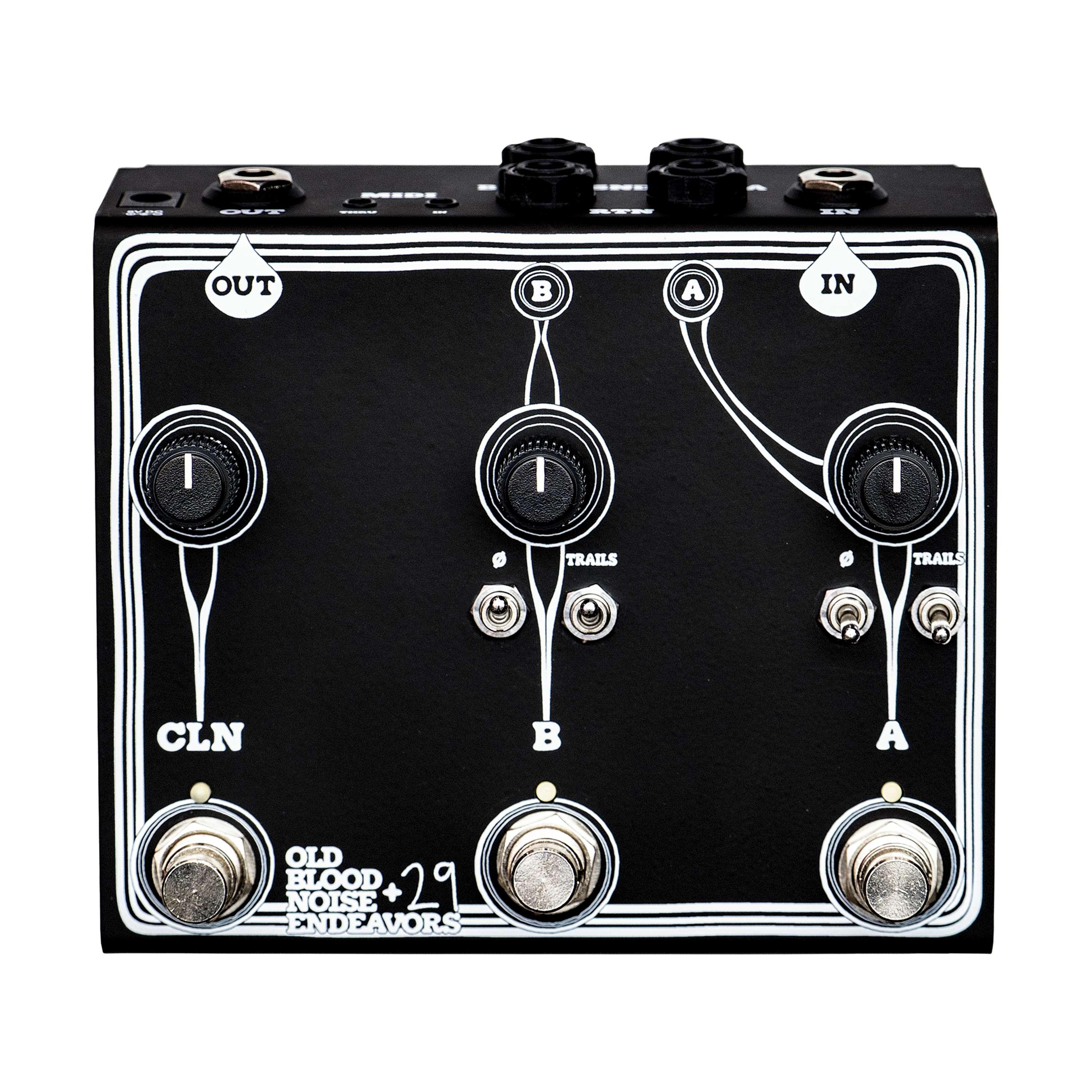 Old Blood Noise Endeavors Signal Blender Stereo Parallel Effects