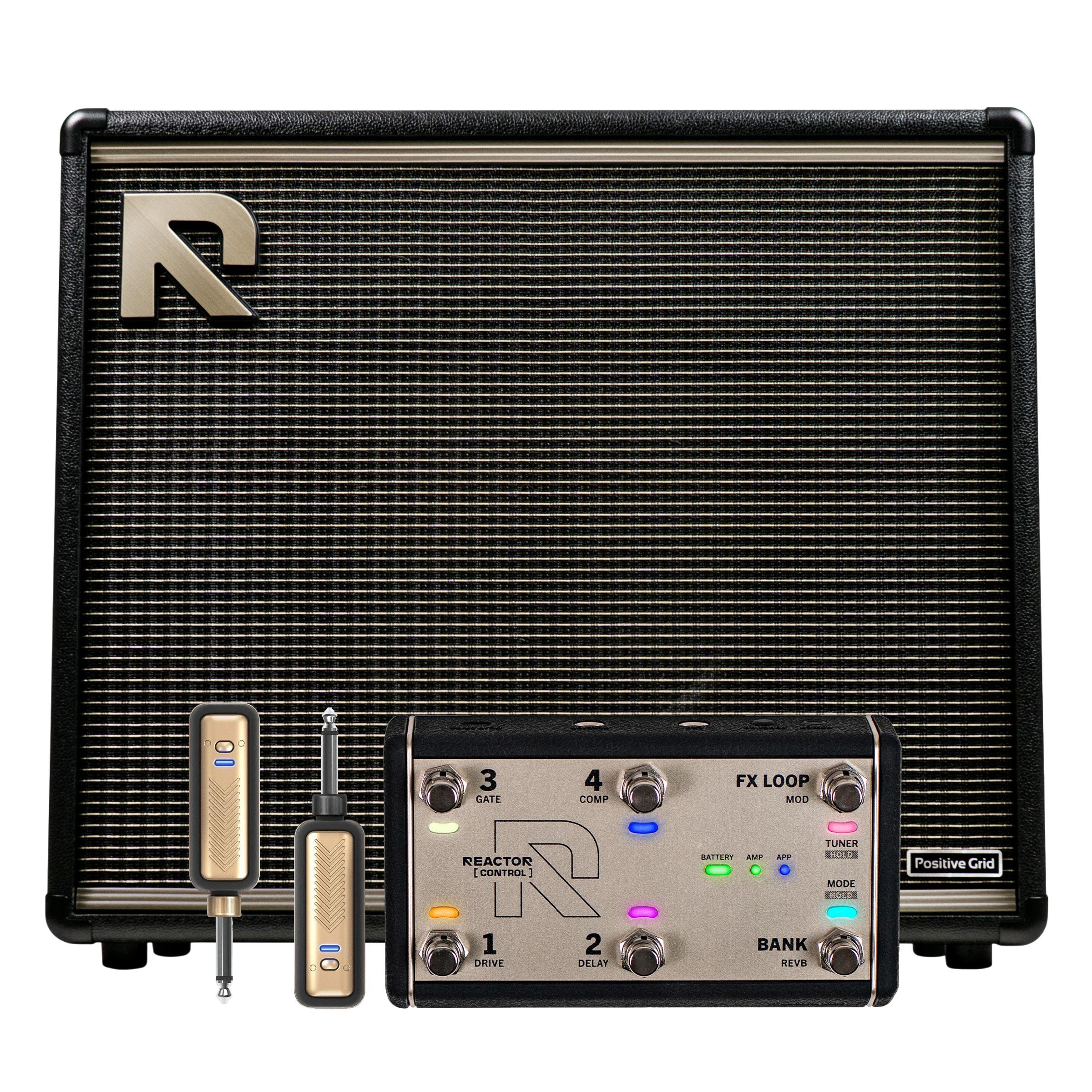 Positive Grid Reactor 100 Amp, Reactor Control Footswitch & Spark