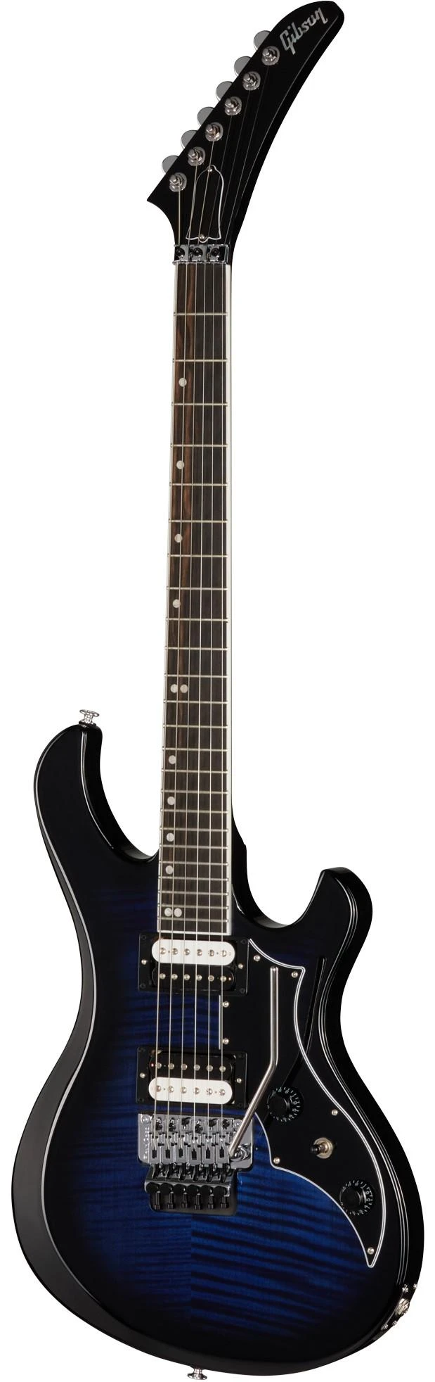 Gibson Victory Floyd Rose Electric Guitar in Deep Ocean Burst - VICFR00DECH1-Front.jpg
