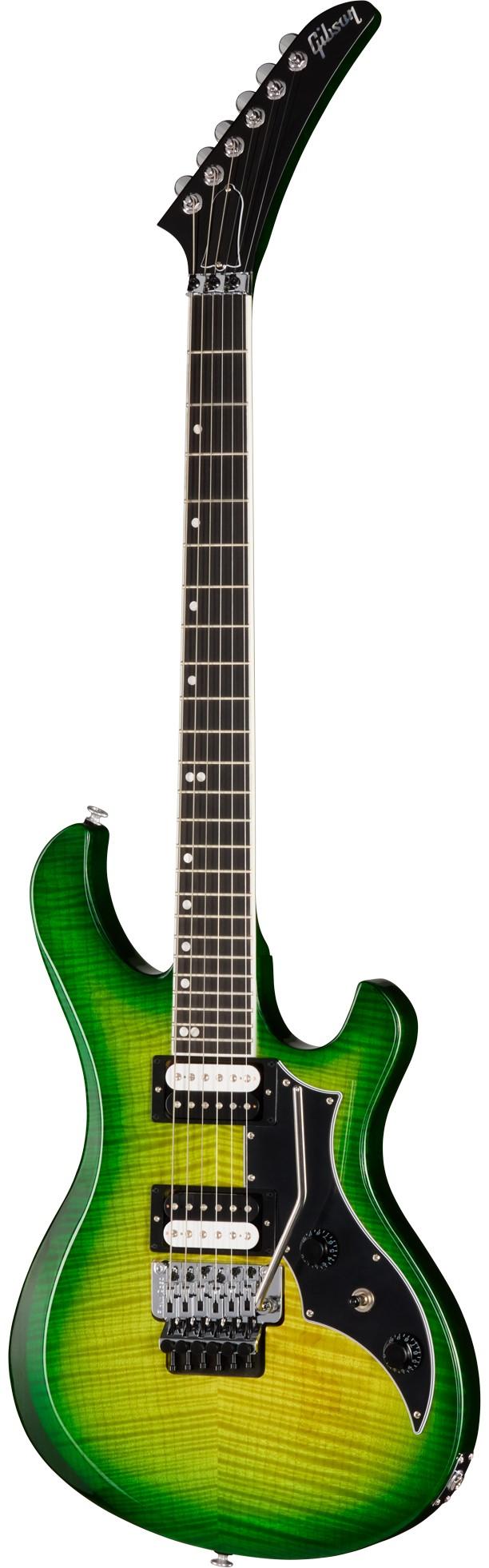 Gibson Victory Floyd Rose Electric Guitar in Iguana Burst - VICFR00IUCH1-Front.jpg