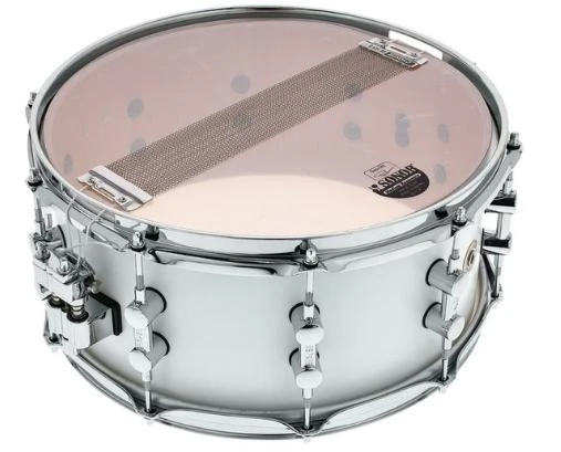 Sonor Momentum Snare Drum in Satin Pure White (Maple, 14x6.5) - 16274540 (3).jpg