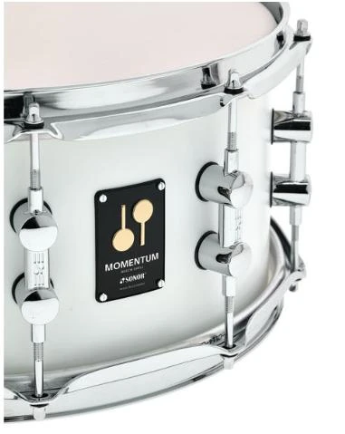 Sonor Momentum Snare Drum in Satin Pure White (Maple, 14x6.5) - 16274540 (4).jpg