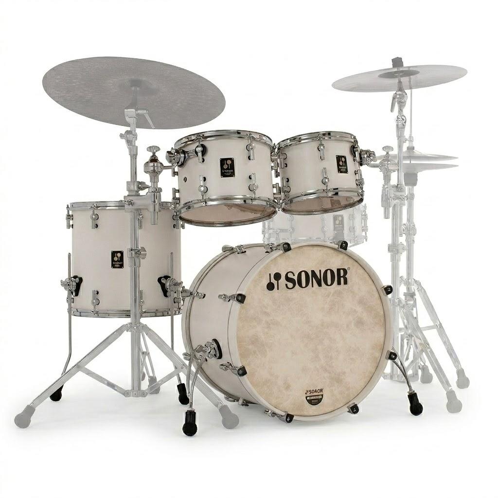 Sonor Momentum 18" Acoustic Shell Pack in Satin Pure White - SM white.jpg