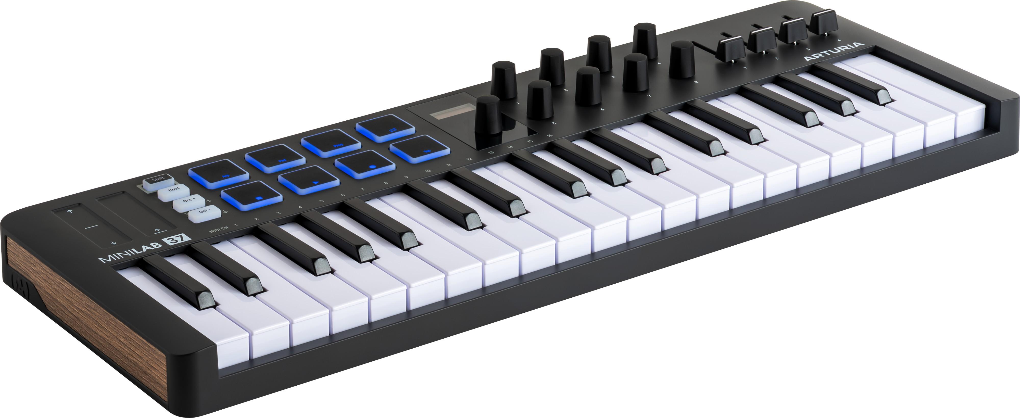 Arturia Minilab 37 MIDI Keyboard Controller In Black - 231552 (2).jpg