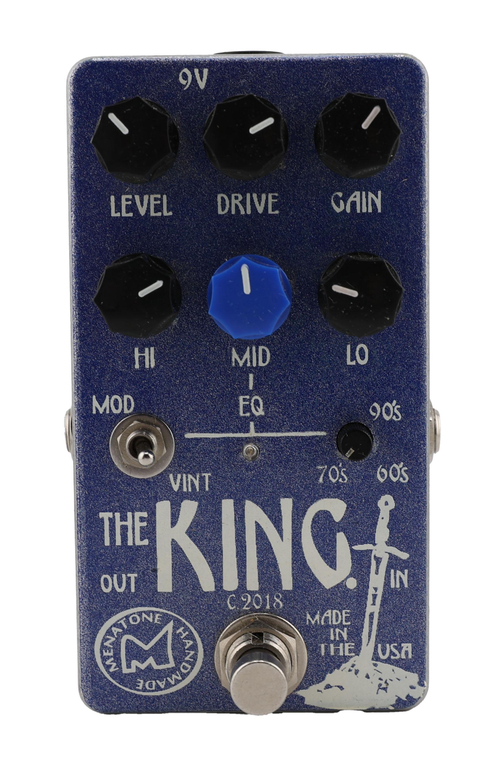 Second Hand Menatone The King (Studio Edition) Overdrive Pedal #475 - SH-241-6475 (3).jpg