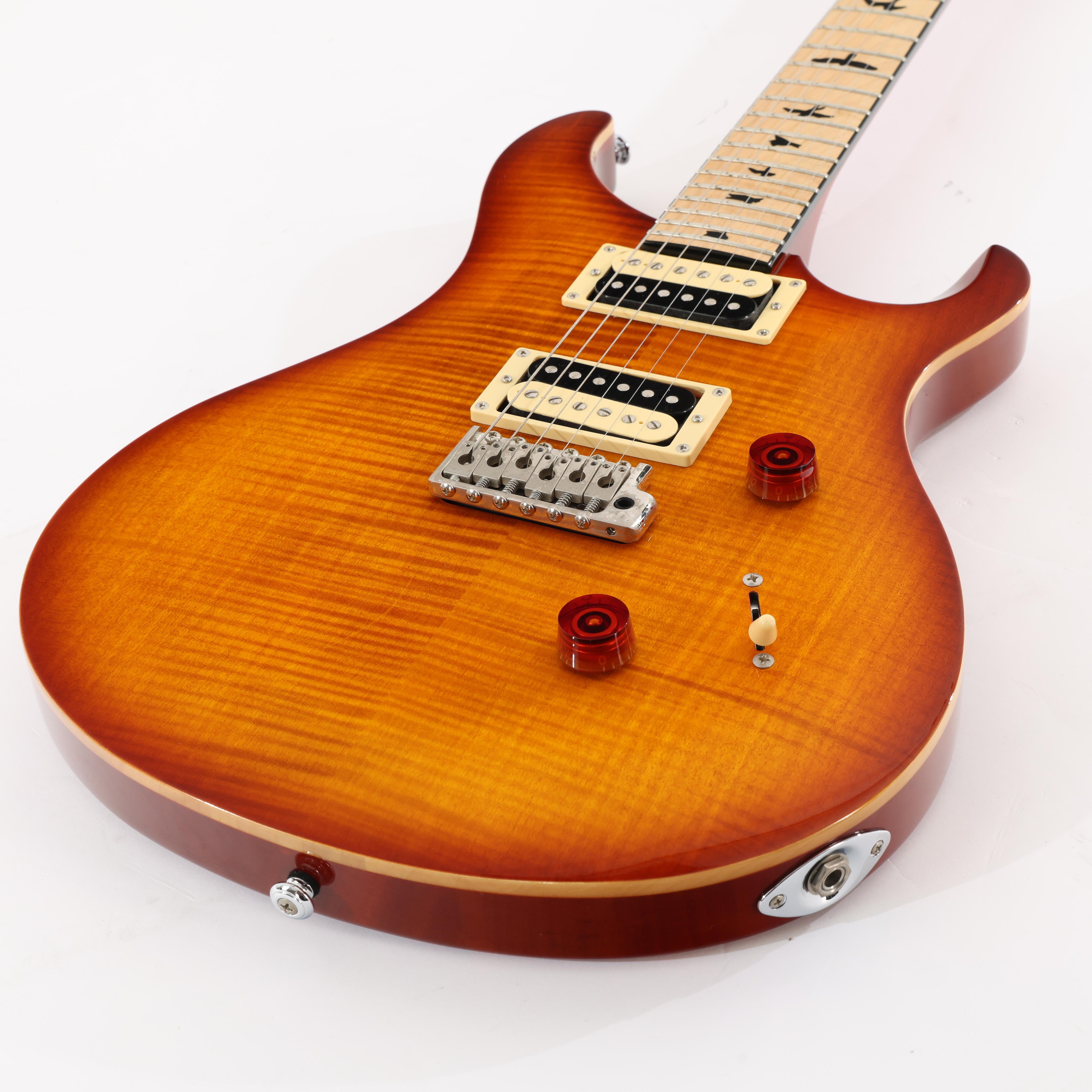 Second Hand PRS SE Custom 24 Limited Edition Maple Fretboard in Vintage Sunburst 070 - SH-221-0070 (7).jpg